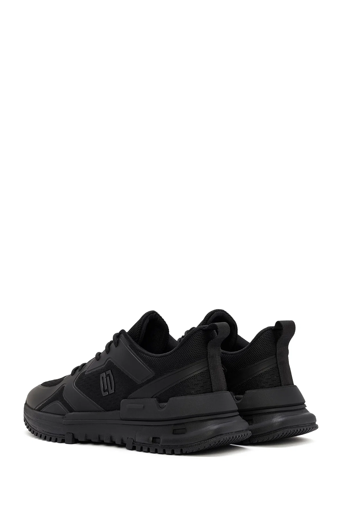 Derimod Zero Erkek Siyah Bağcıklı Kumaş Sneaker - Image 5