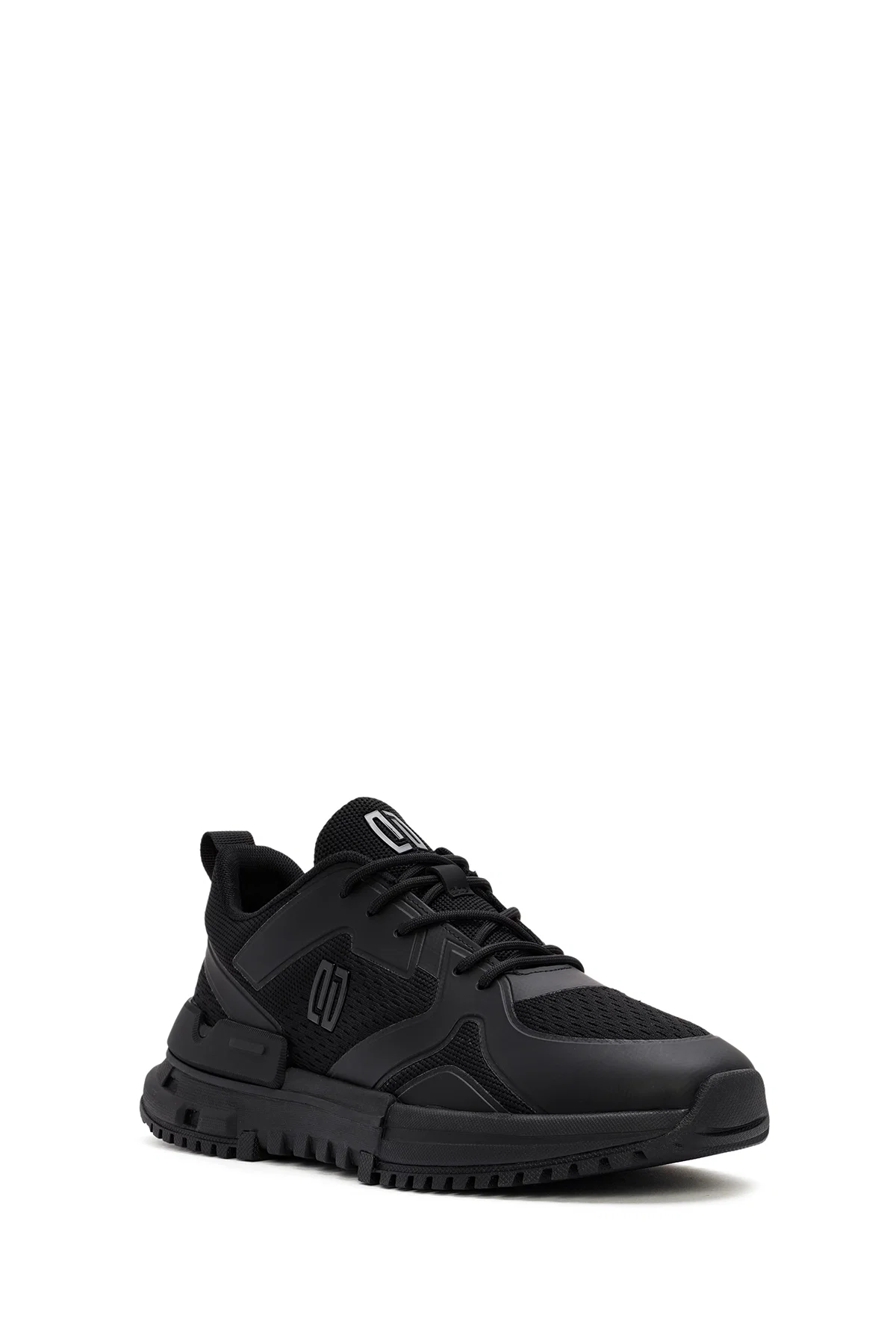 Derimod Zero Erkek Siyah Bağcıklı Kumaş Sneaker - Image 6