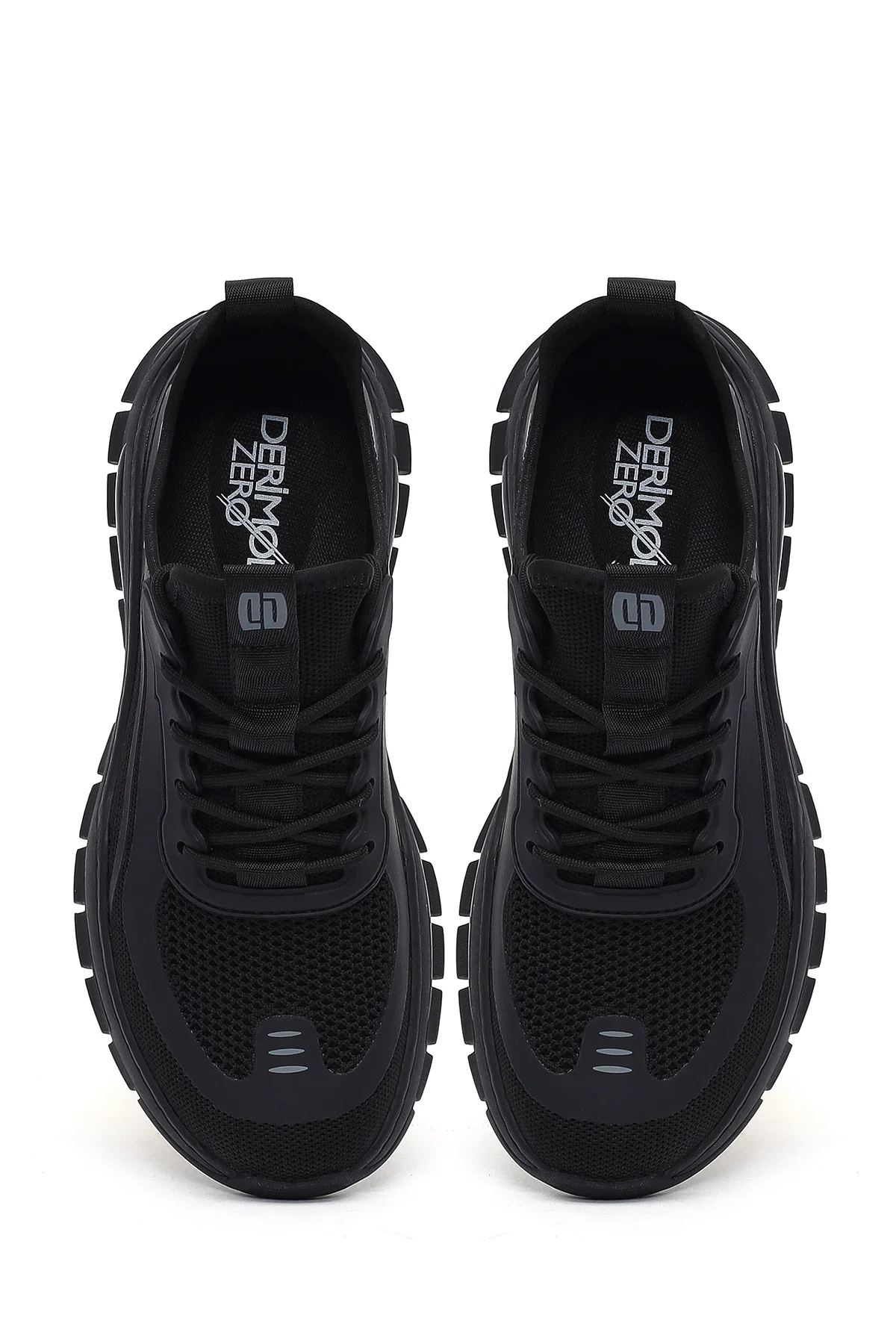 Derimod Zero Erkek Siyah Bağcıklı Kumaş Sneaker - Image 7