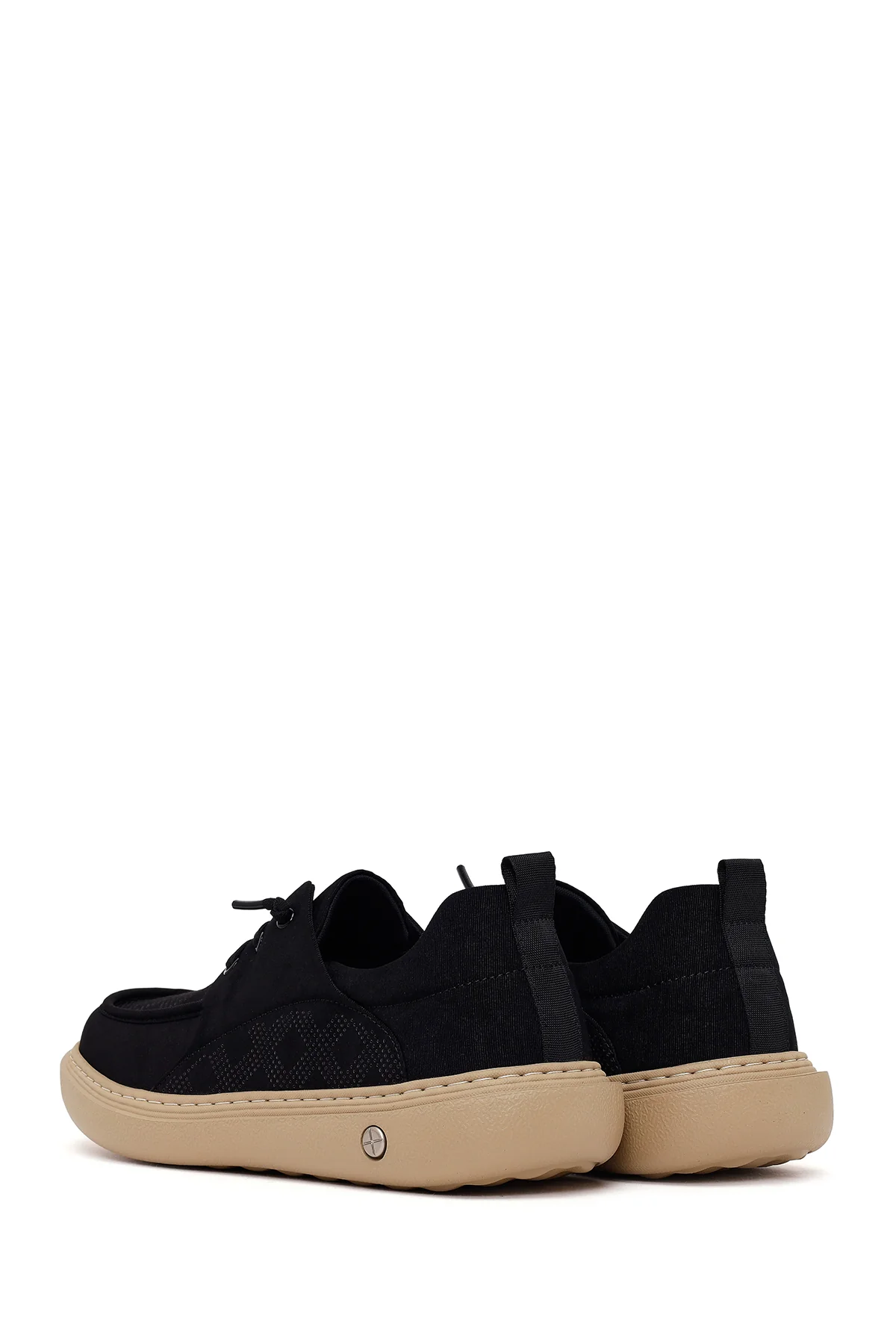 Derimod Zero Erkek Siyah Bağcıklı Kumaş Sneaker - Image 6