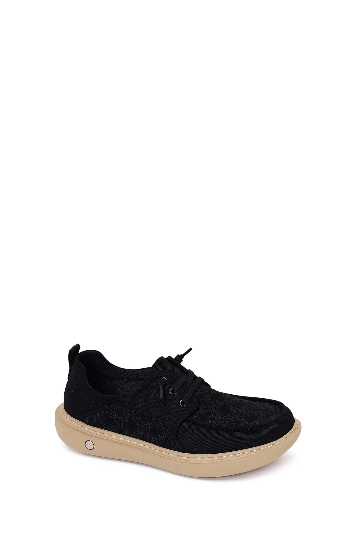 Derimod Zero Erkek Siyah Bağcıklı Kumaş Sneaker - Image 7