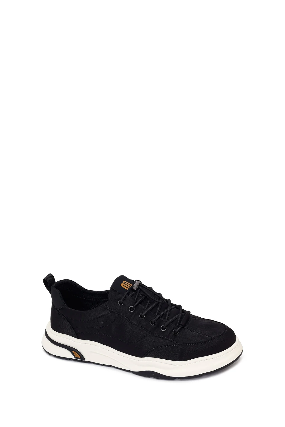 Derimod Zero Erkek Siyah Bağcıklı Kumaş Sneaker - Image 6