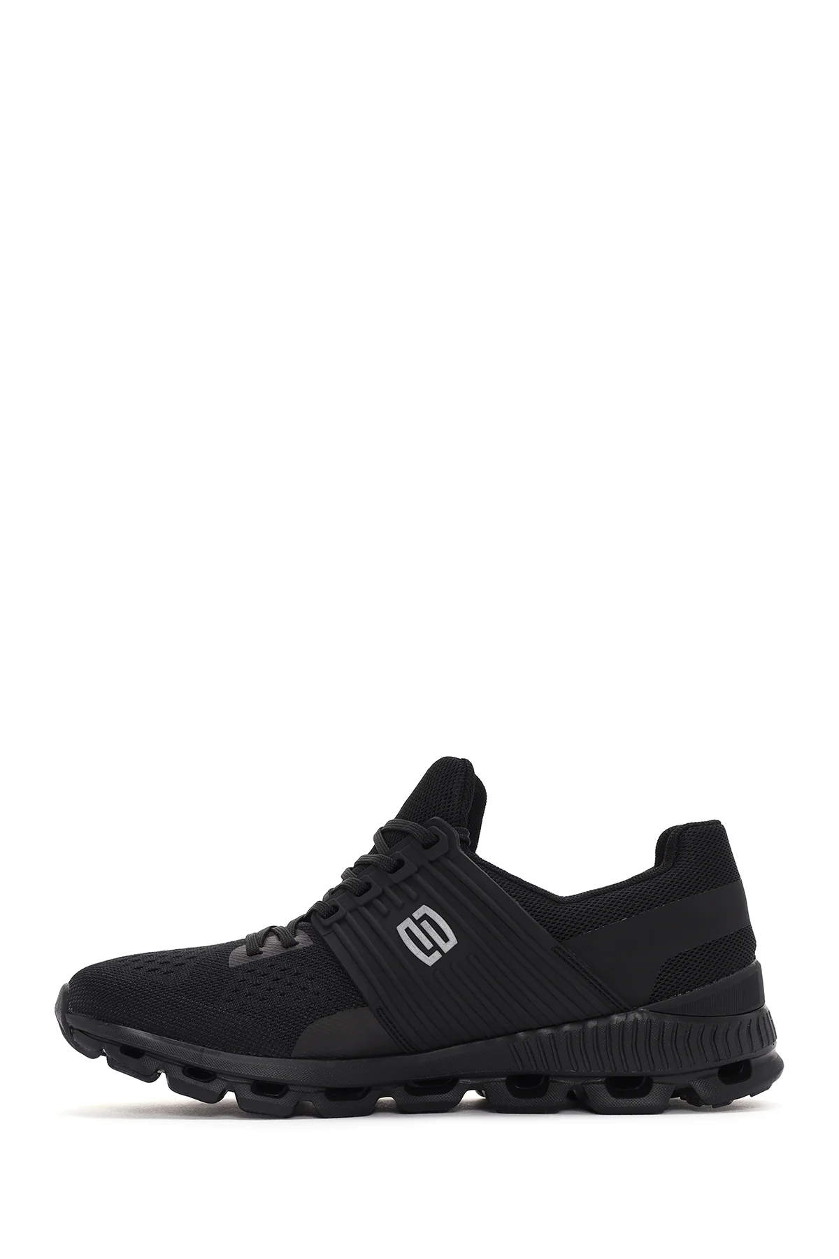 Derimod Zero Erkek Siyah Kalın Tabanlı Kumaş Sneaker - Image 2