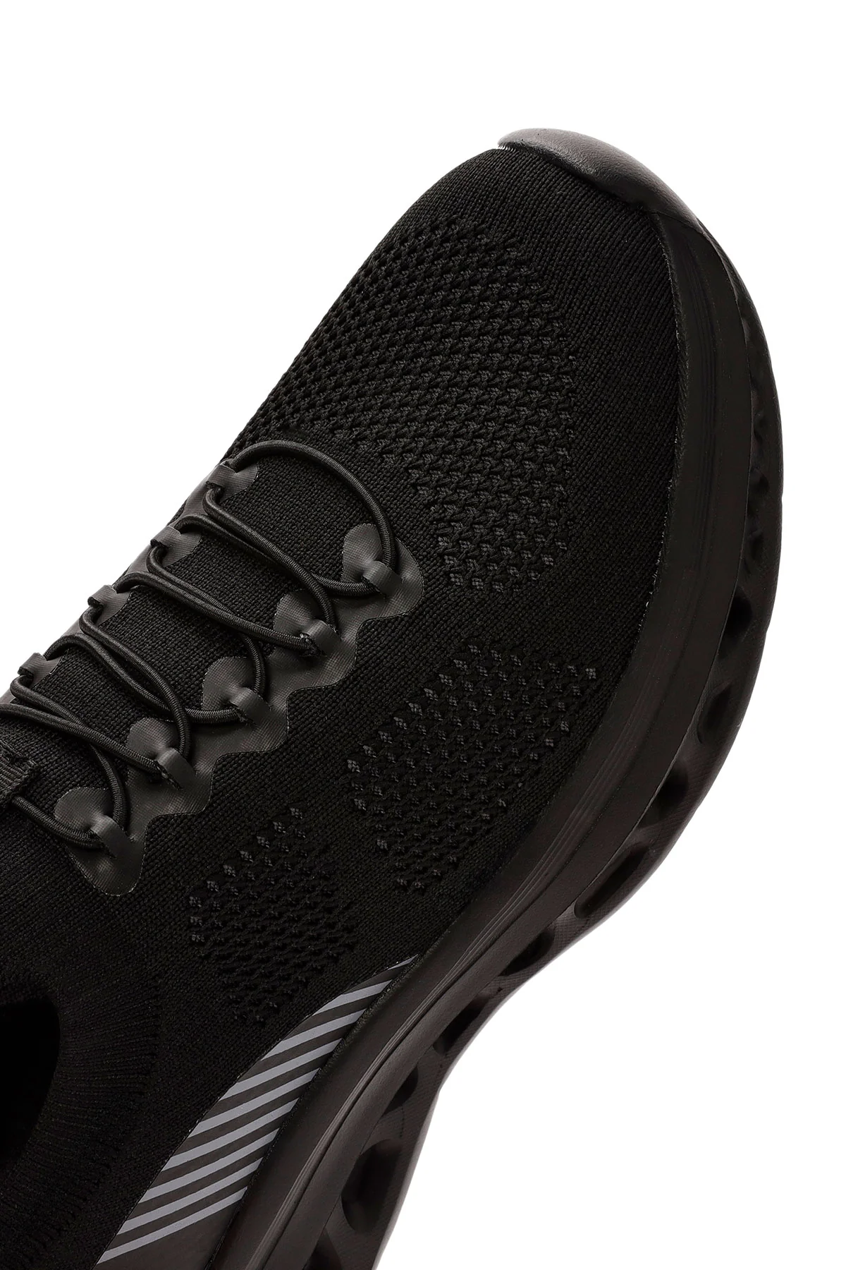 Derimod Zero Erkek Siyah Kalın Tabanlı Kumaş Sneaker - Image 10