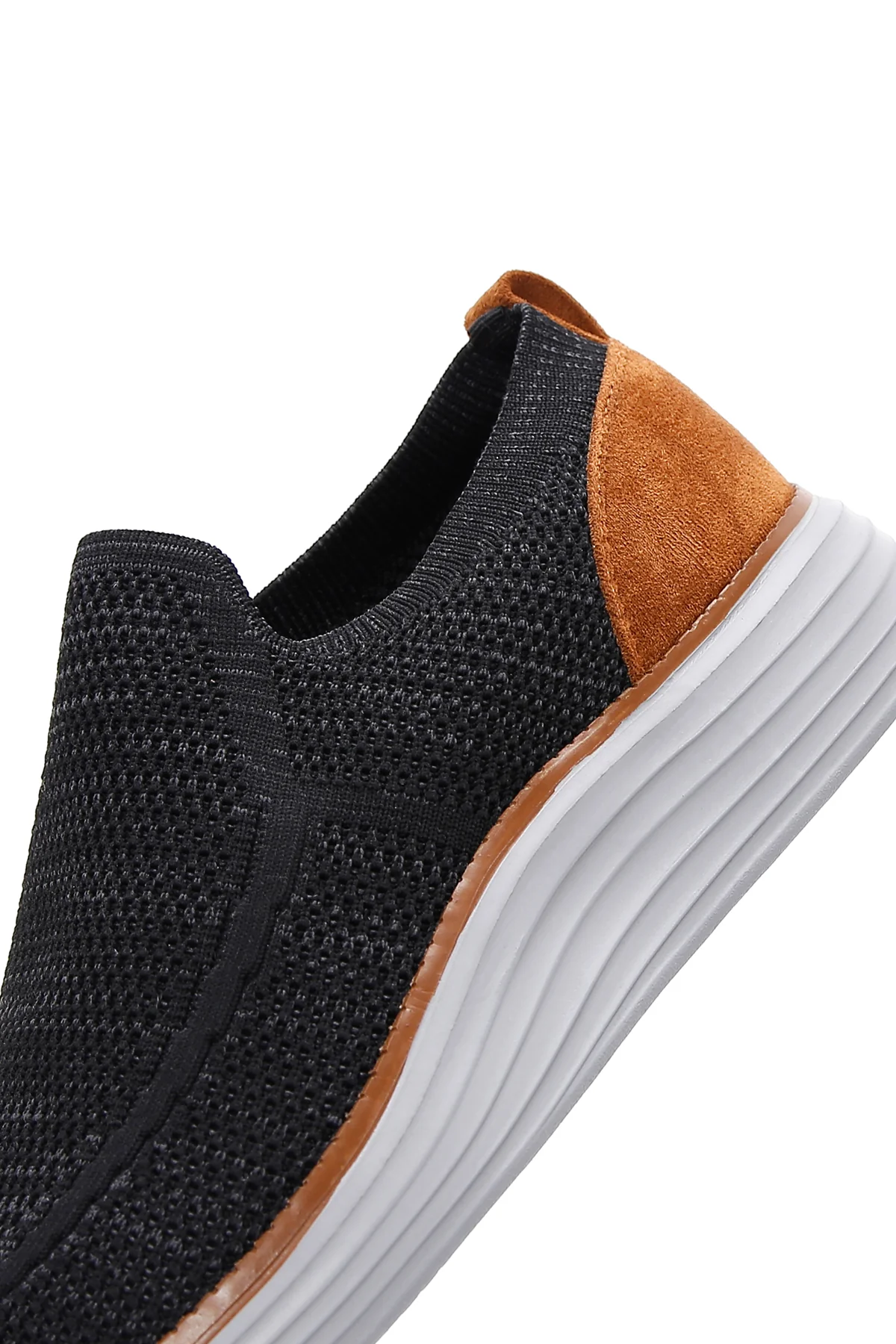 Derimod Zero Erkek Siyah Kalın Tabanlı Sneaker - Image 7