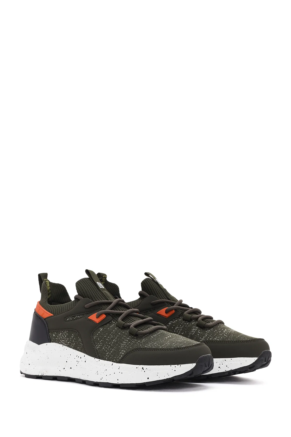 Derimod Zero Erkek Yeşil Bağcıklı Kumaş Sneaker - Image 4