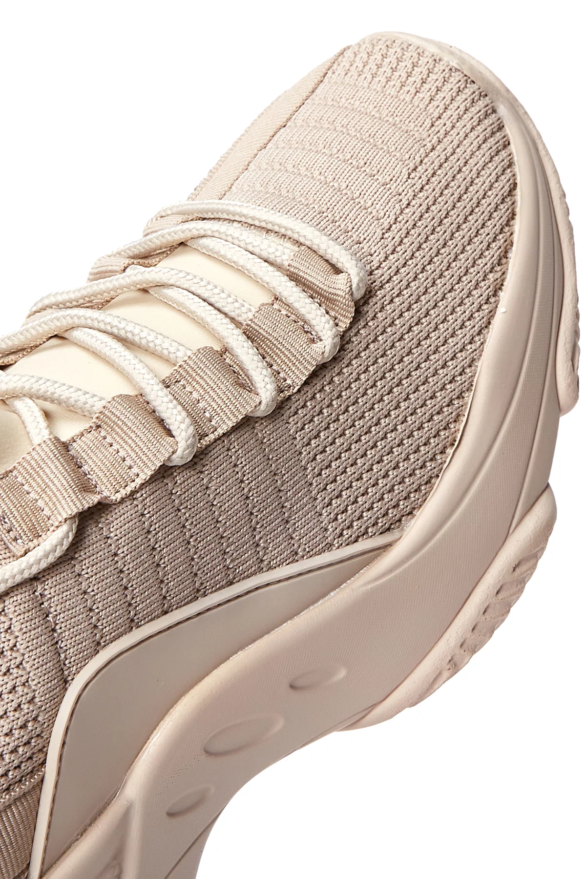 Derimod Zero Kadın Bej Bağcıklı Taş Detaylı Sneaker - Image 9