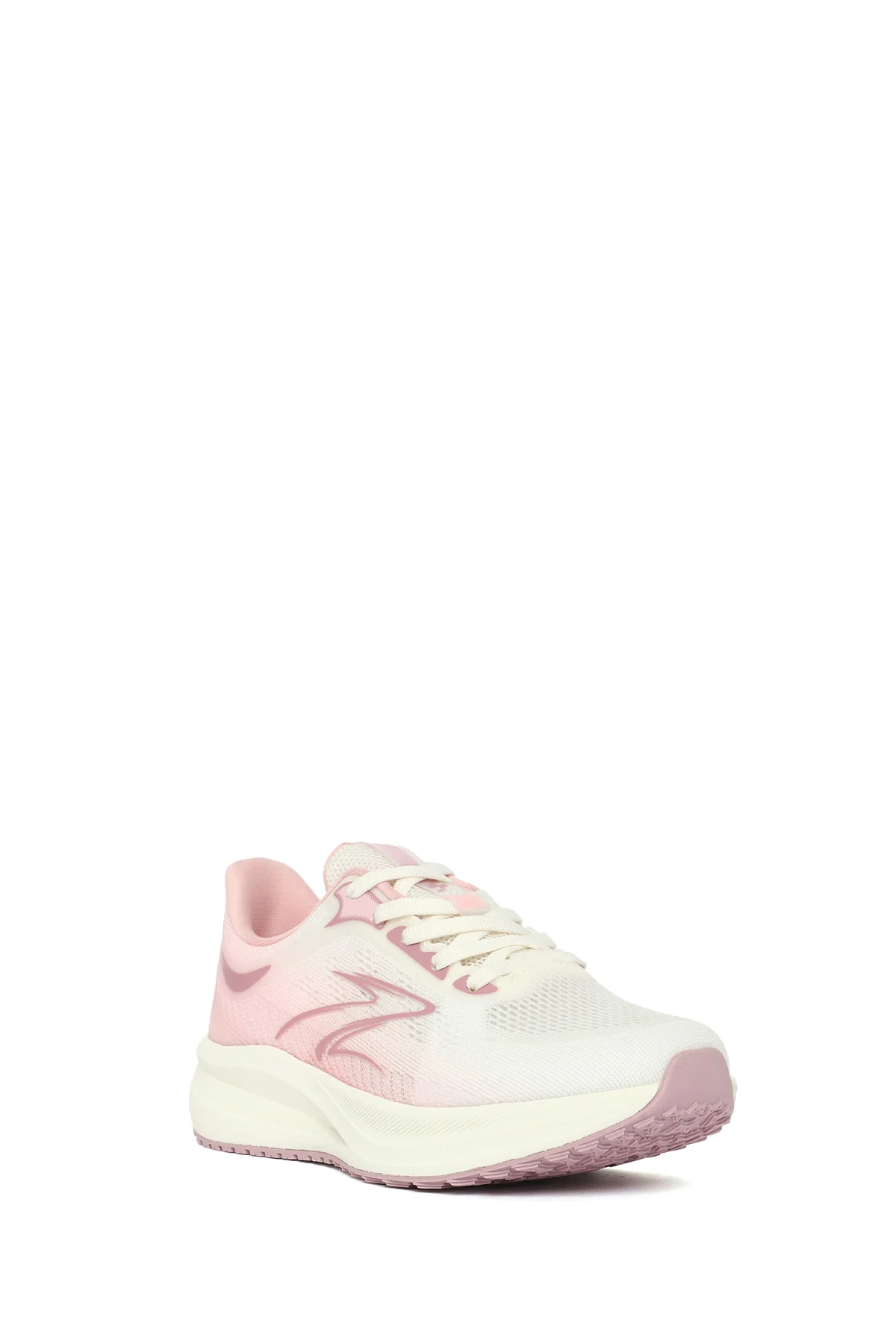 Derimod Zero Kadın Beyaz Bağcıklı Kalın Tabanlı Kumaş Sneaker - Image 7
