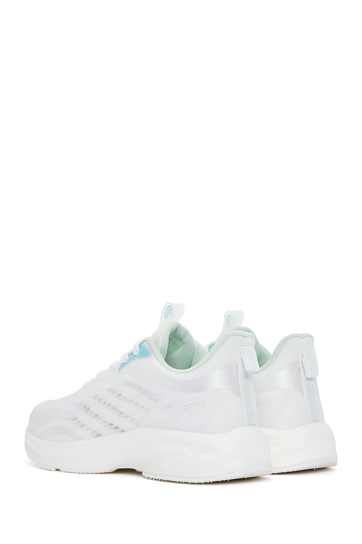 Derimod Zero Kadın Beyaz Bağcıklı Kalın Tabanlı Spor Sneaker - Image 5