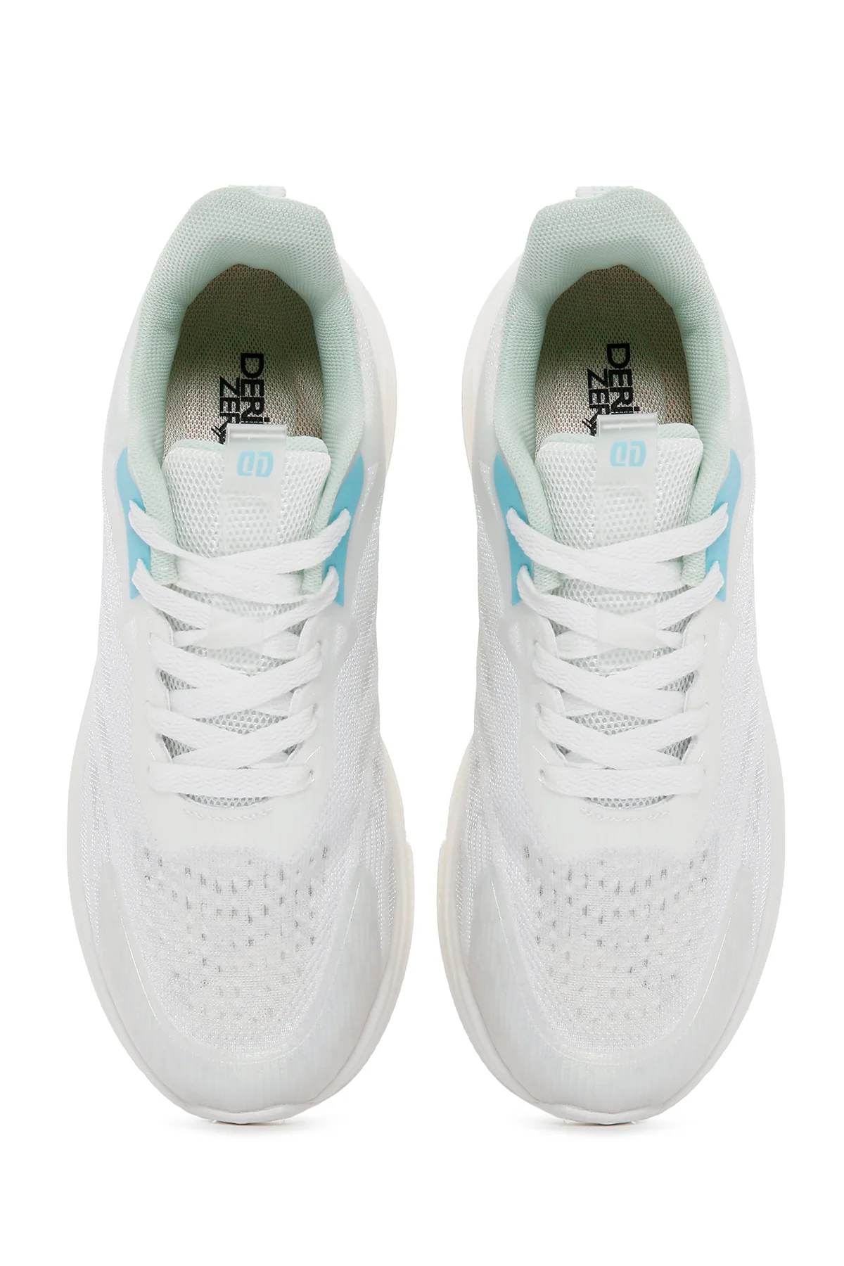 Derimod Zero Kadın Beyaz Bağcıklı Kalın Tabanlı Spor Sneaker - Image 7