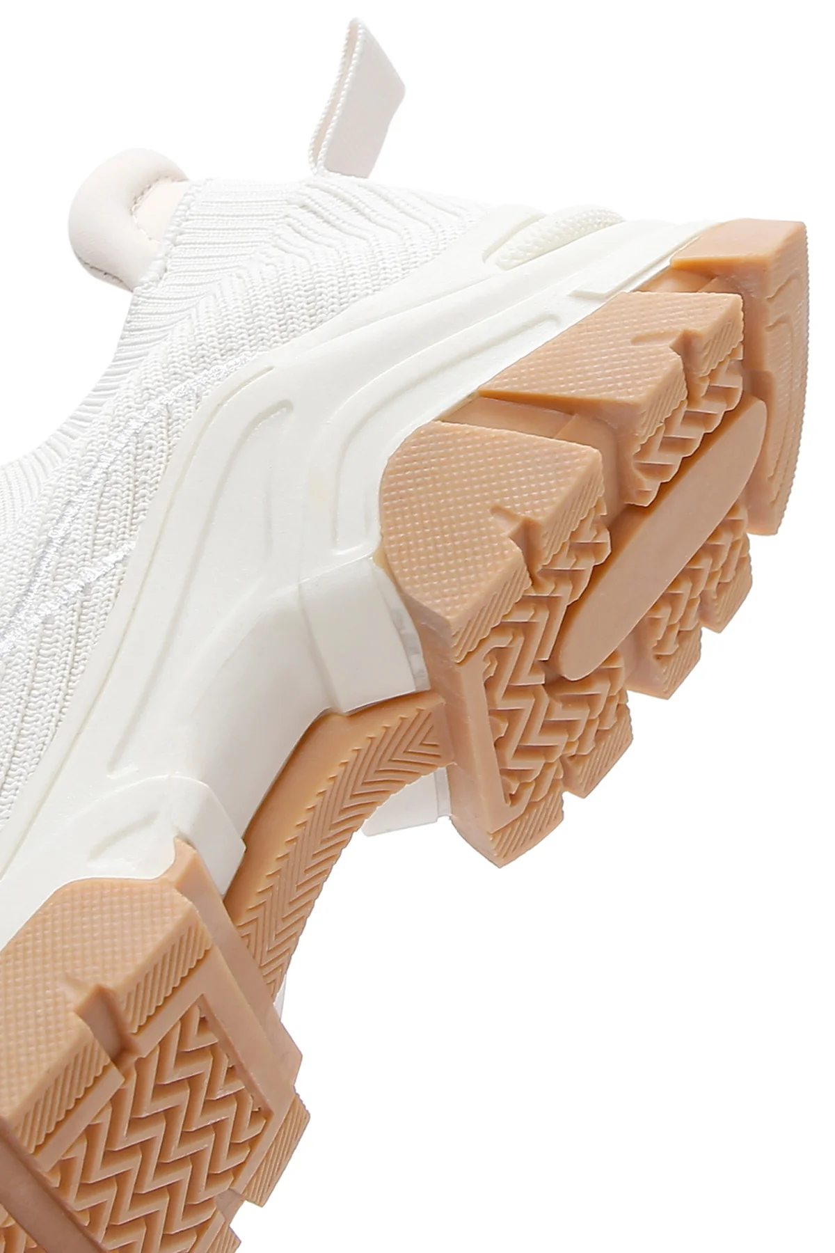 Derimod Zero Kadın Beyaz Kalın Tabanlı Sneaker - Image 8