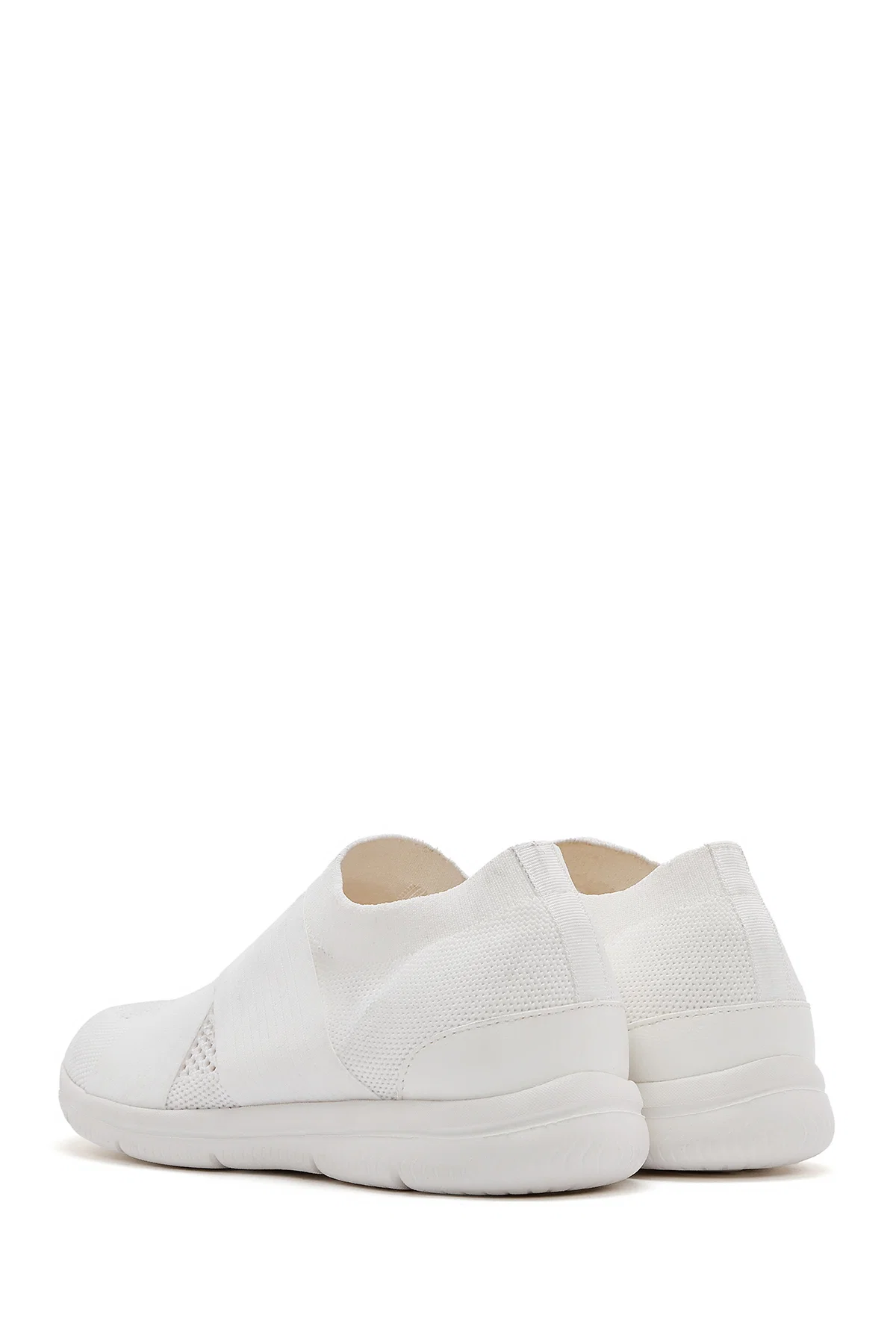 Derimod Zero Kadın Beyaz Kumaş Sneaker - Image 5