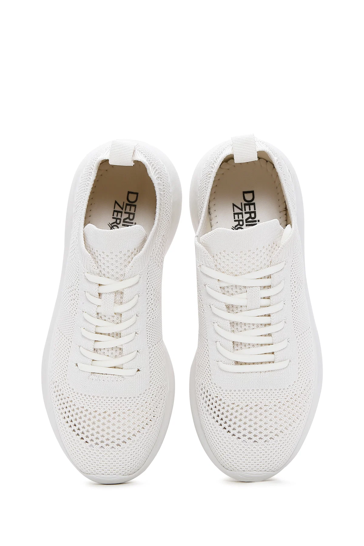 Derimod Zero Kadın Gri Bağcıklı Kalın Tabanlı Sneaker - Image 6