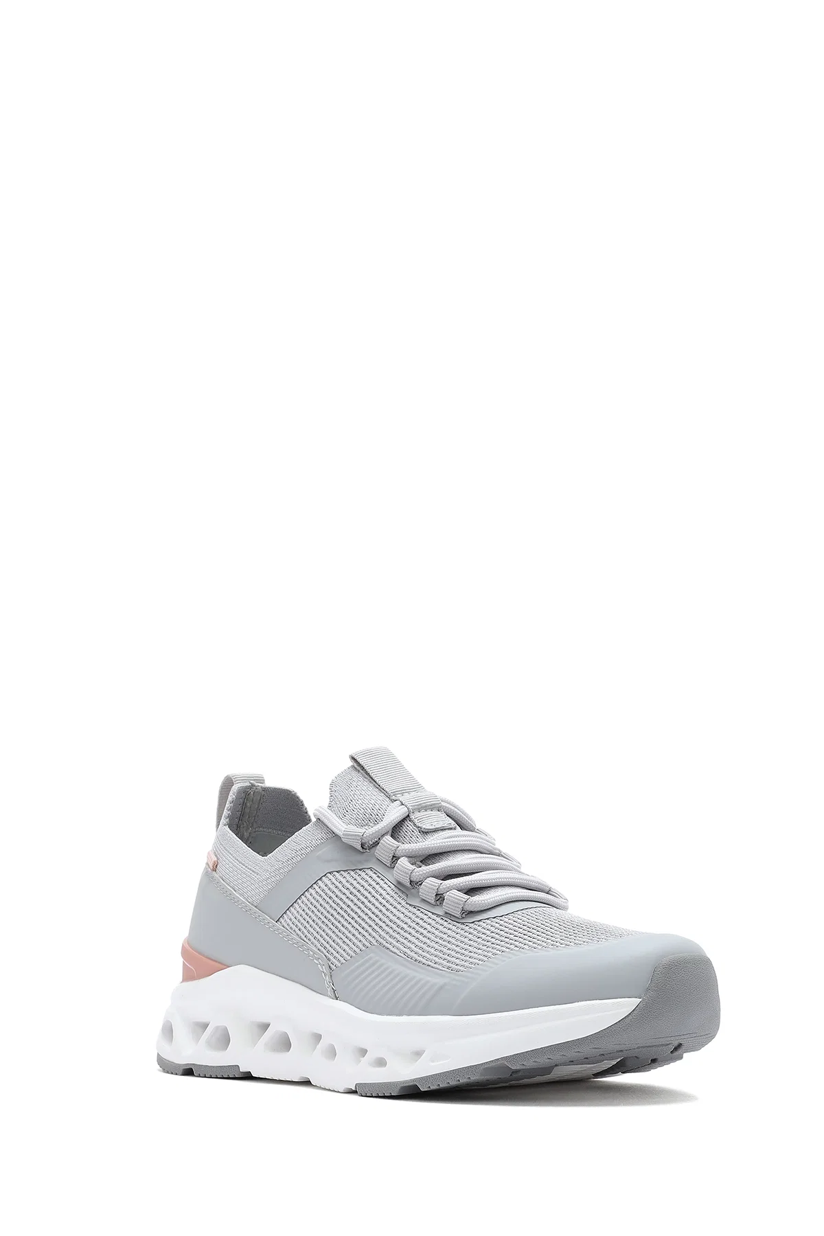 Derimod Zero Kadın Gri Bağcıklı Kumaş Sneaker - Image 6