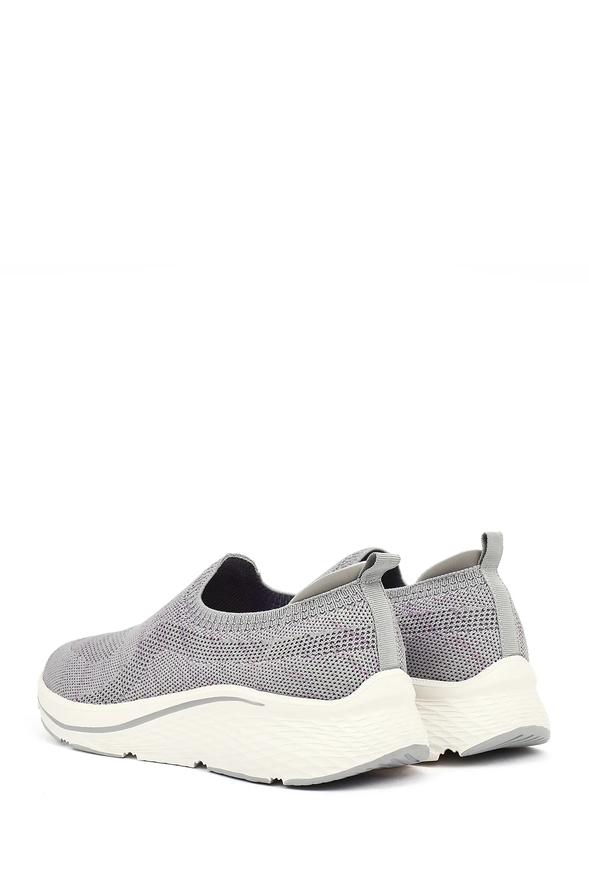 Derimod Zero Kadın Gri Kalın Tabanlı Kumaş Sneaker - Image 6