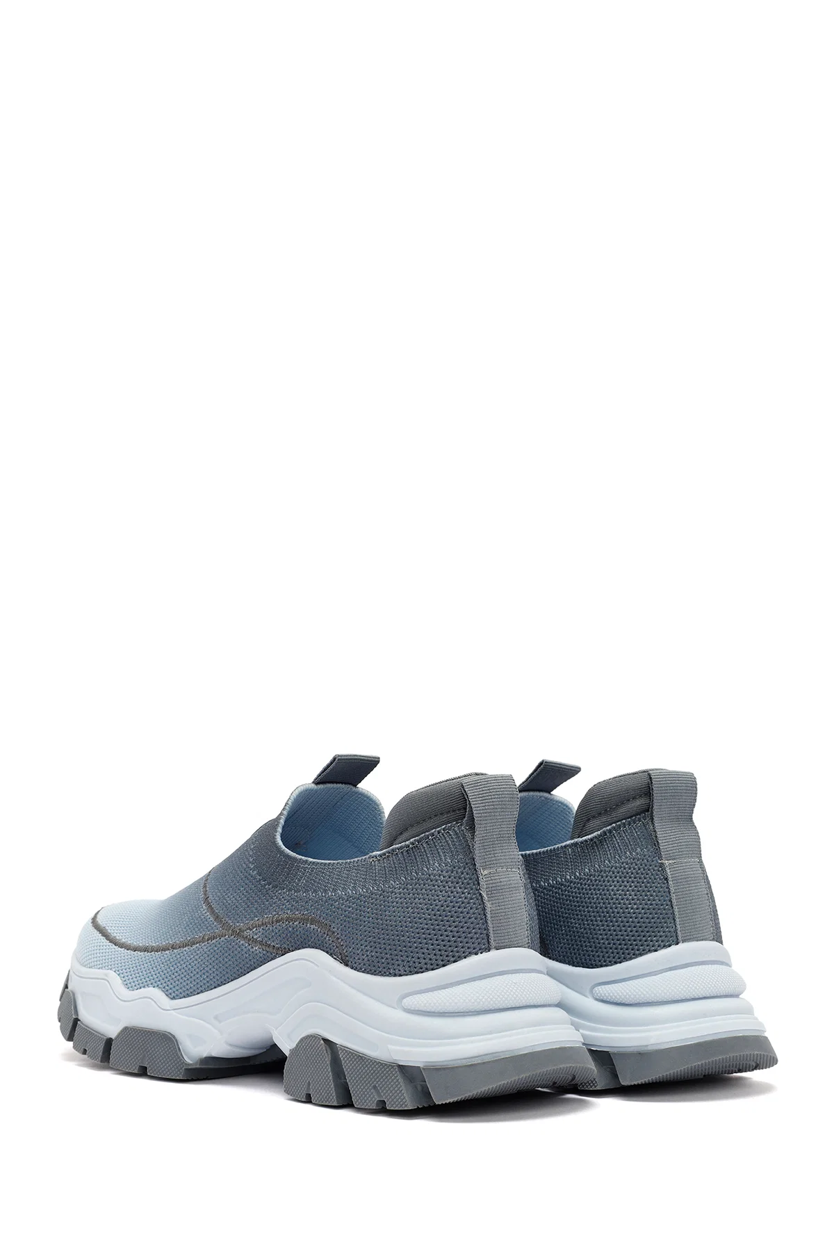 Derimod Zero Kadın Gri Kalın Tabanlı Sneaker - Image 5