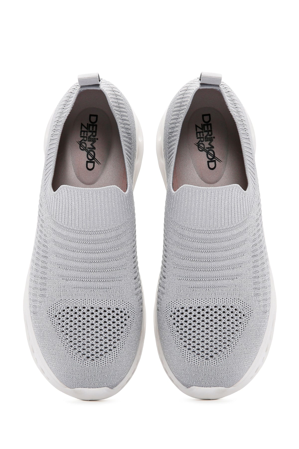 Derimod Zero Kadın Gri Kalın Tabanlı Sneaker - Image 8