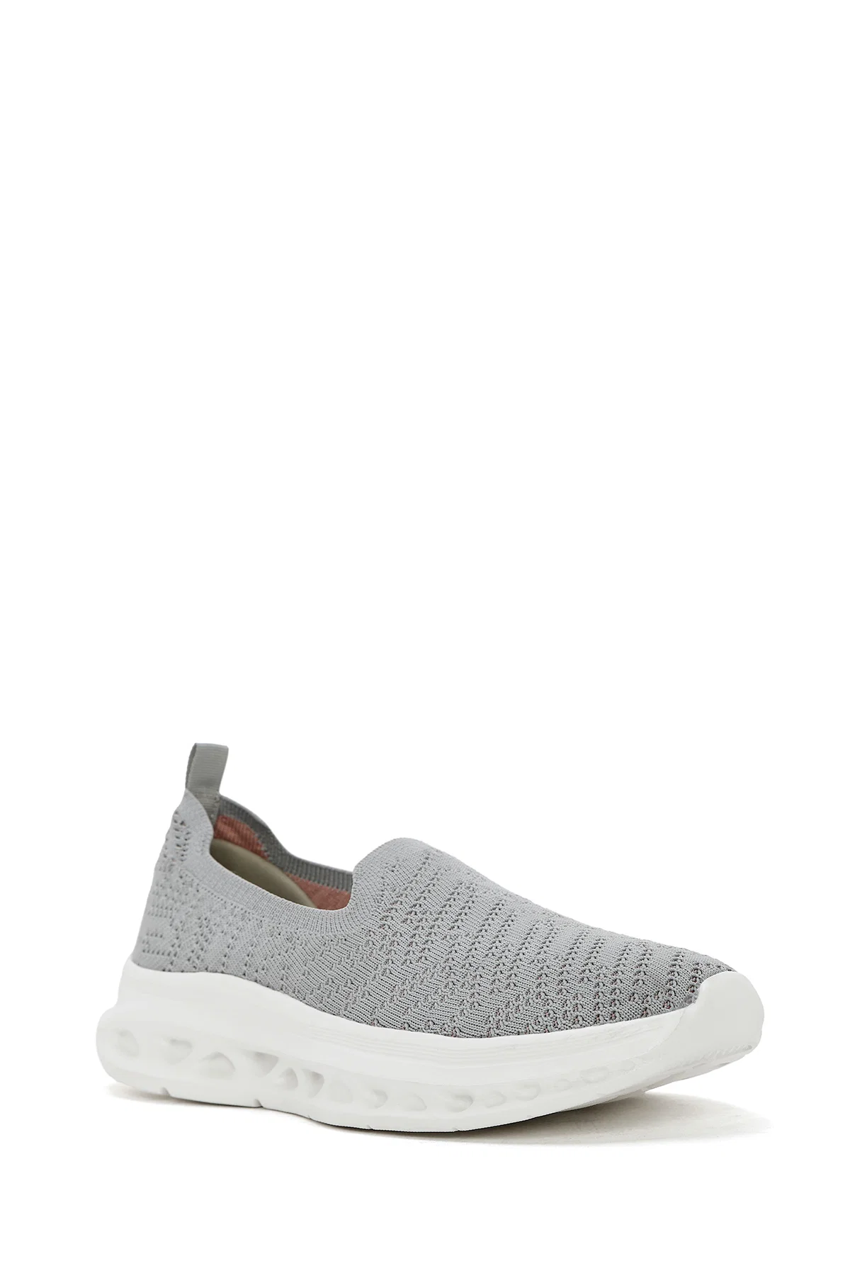 Derimod Zero Kadın Gri Kalın Tabanlı Sneaker - Image 7