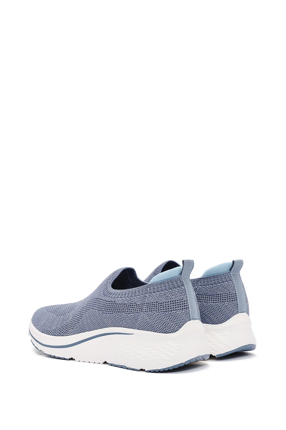 Derimod Zero Kadın Mavi Kalın Tabanlı Kumaş Sneaker - Image 5