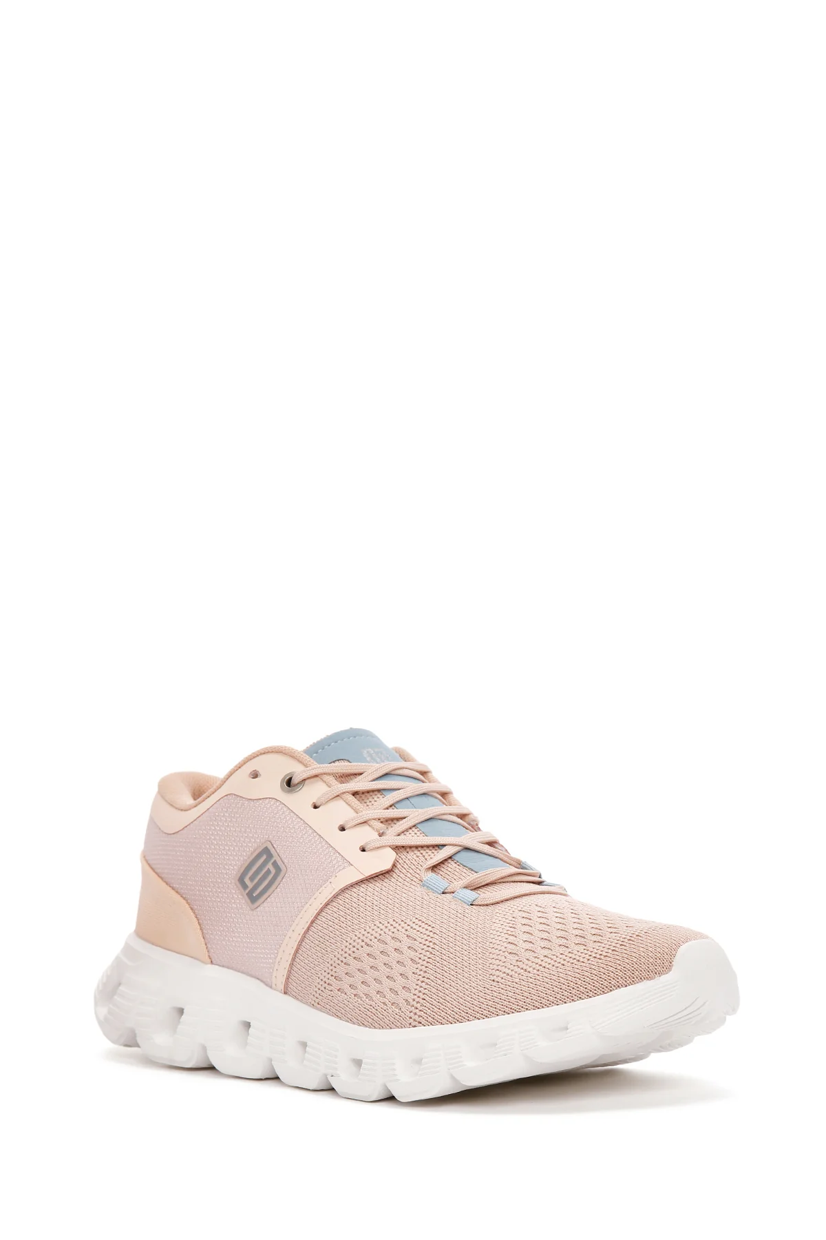 Derimod Zero Kadın Pembe Bağcıklı Kumaş Sneaker - Image 6