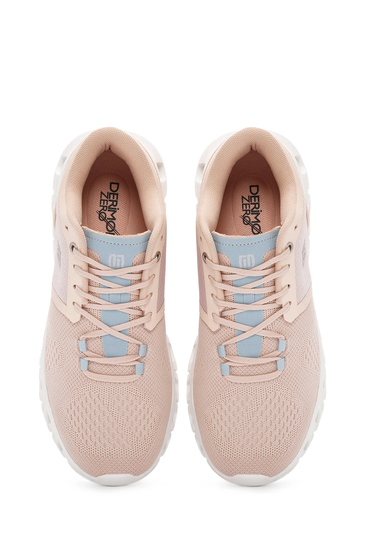 Derimod Zero Kadın Pembe Bağcıklı Kumaş Sneaker - Image 7