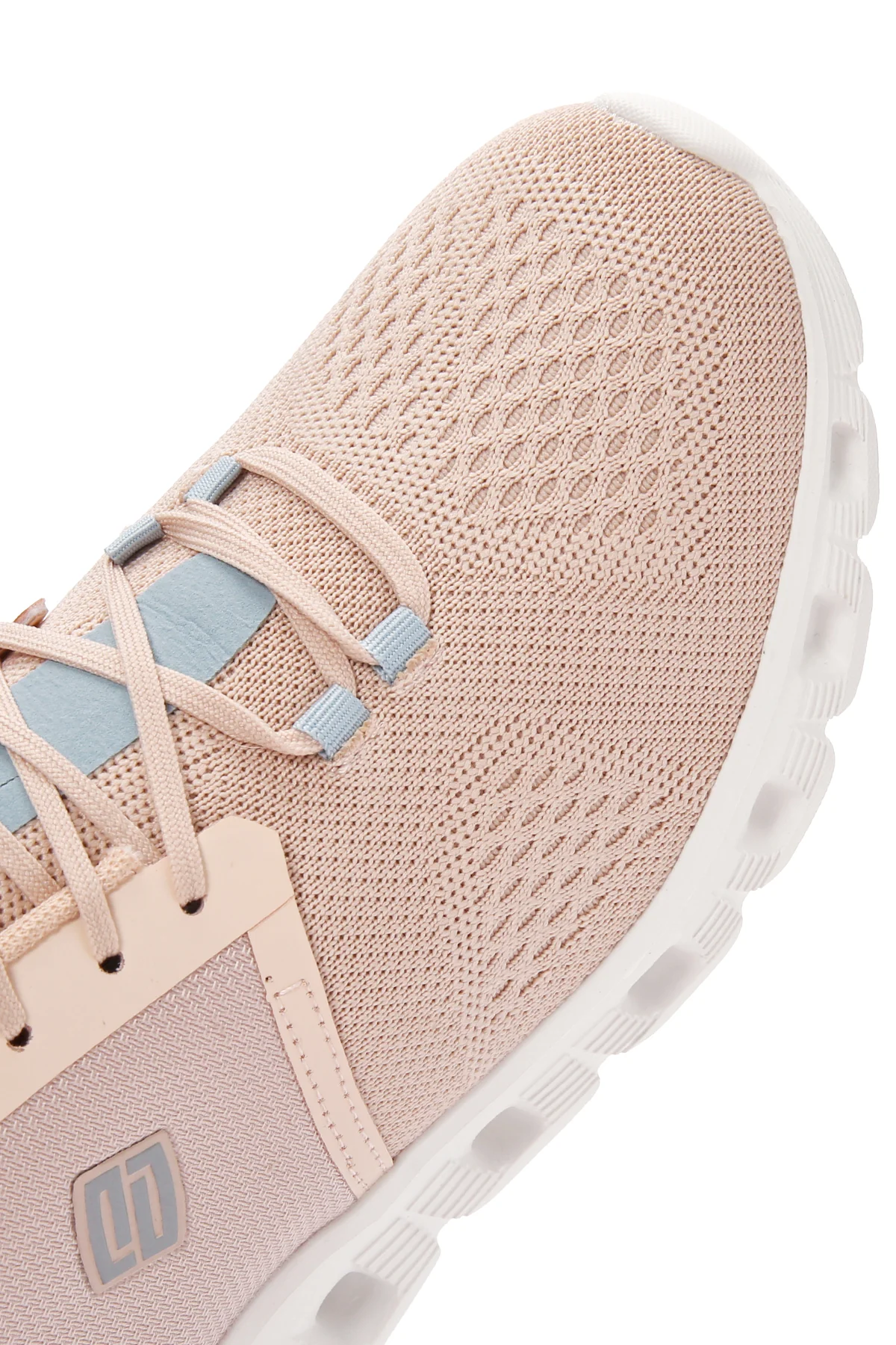 Derimod Zero Kadın Pembe Bağcıklı Kumaş Sneaker - Image 9