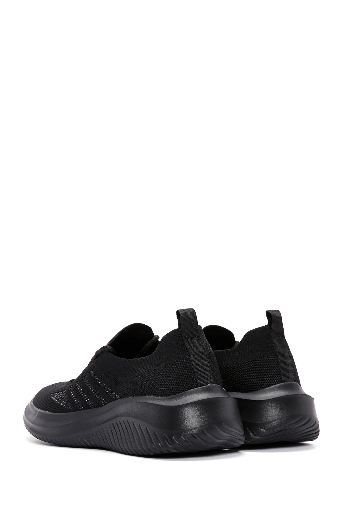 Derimod Zero Kadın Siyah Bağcıklı Kalın Tabanlı Spor Sneaker - Image 5