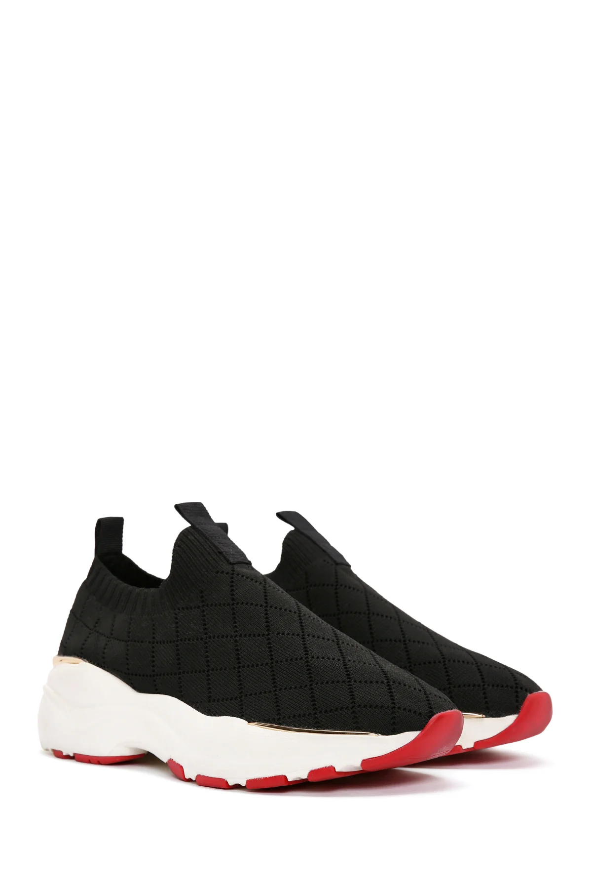 Derimod Zero Kadın Siyah Kalın Tabanlı Sneaker - Image 3