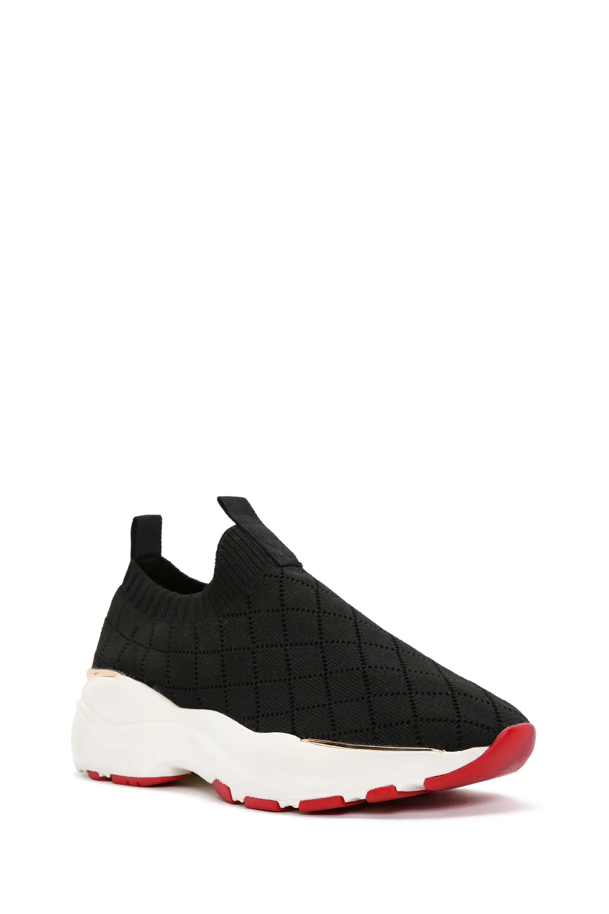 Derimod Zero Kadın Siyah Kalın Tabanlı Sneaker - Image 6