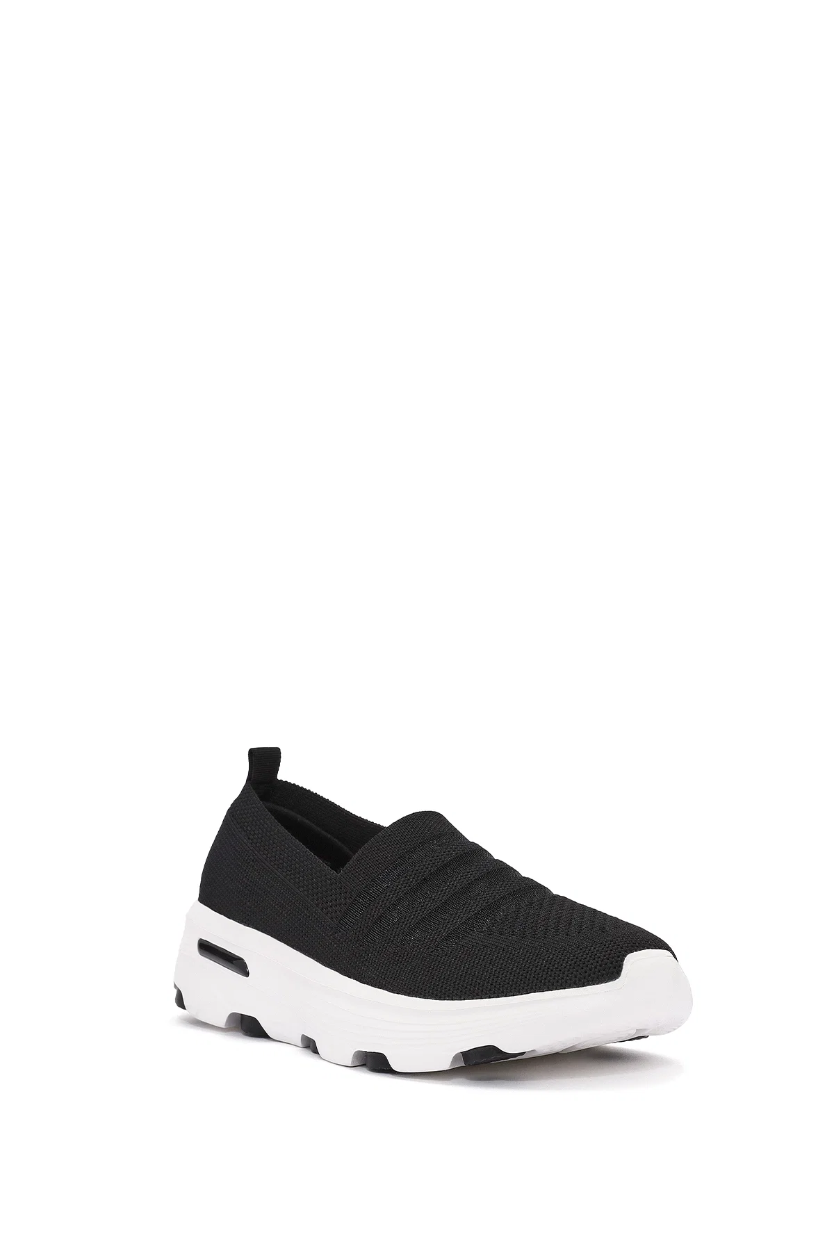 Derimod Zero Kadın Siyah Kumaş Casual Sneaker - Image 6