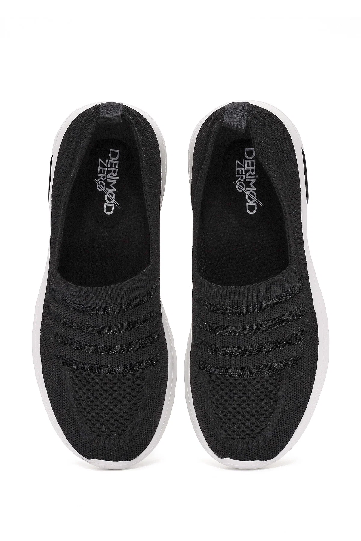 Derimod Zero Kadın Siyah Kumaş Casual Sneaker - Image 7