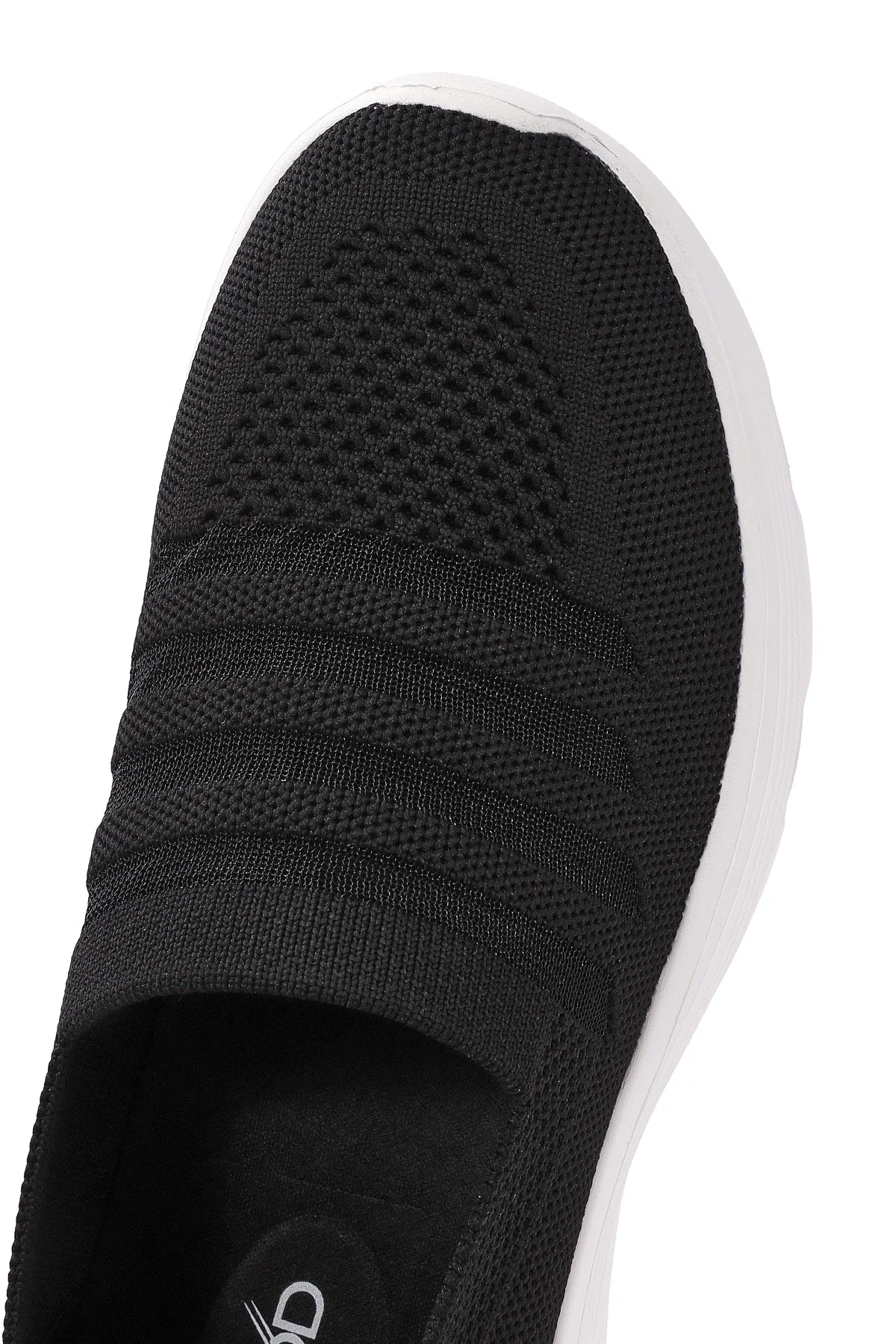 Derimod Zero Kadın Siyah Kumaş Casual Sneaker - Image 8