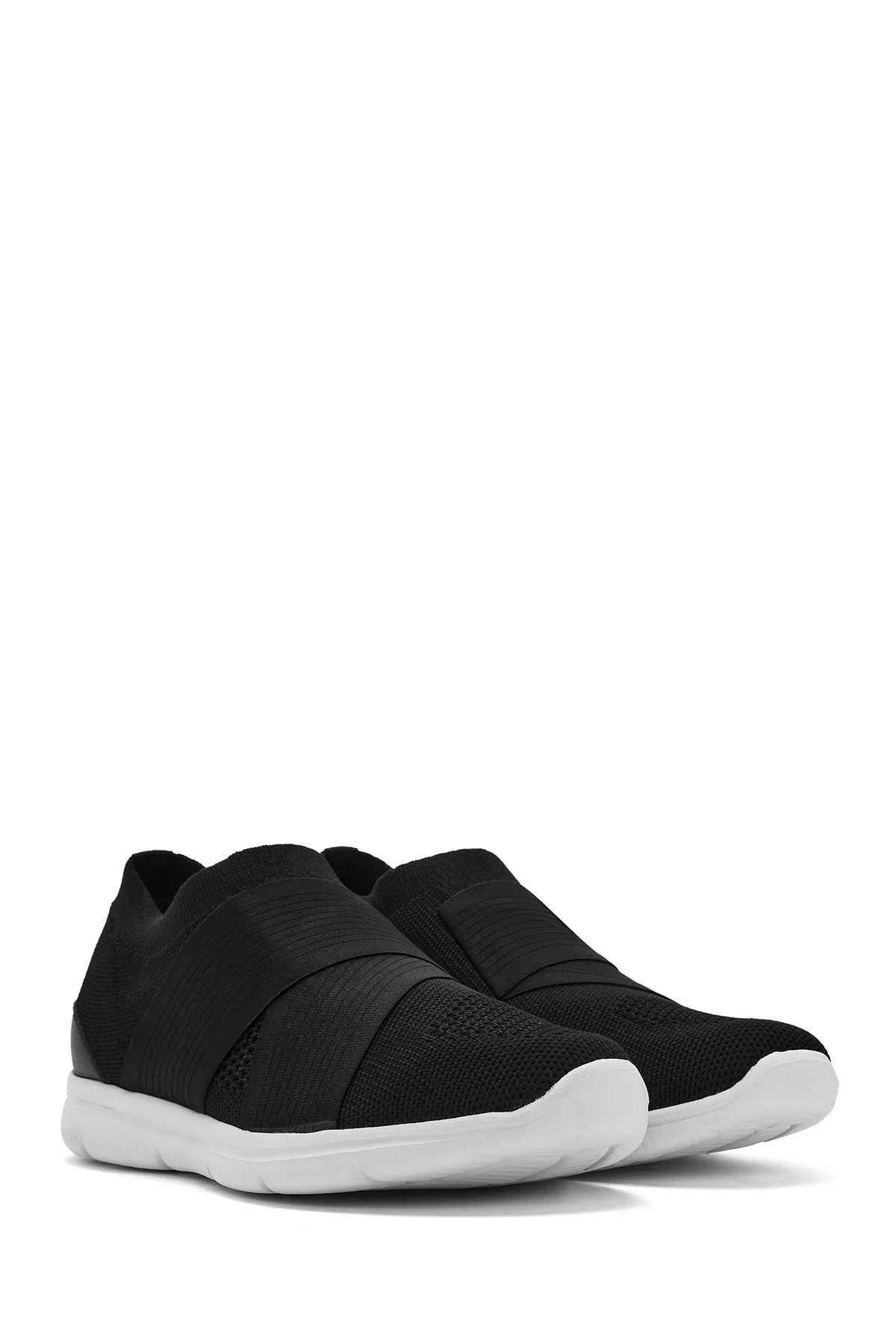 Derimod Zero Kadın Siyah Kumaş Sneaker - Image 3
