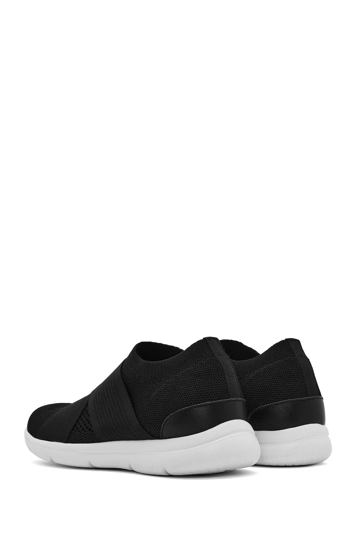Derimod Zero Kadın Siyah Kumaş Sneaker - Image 5
