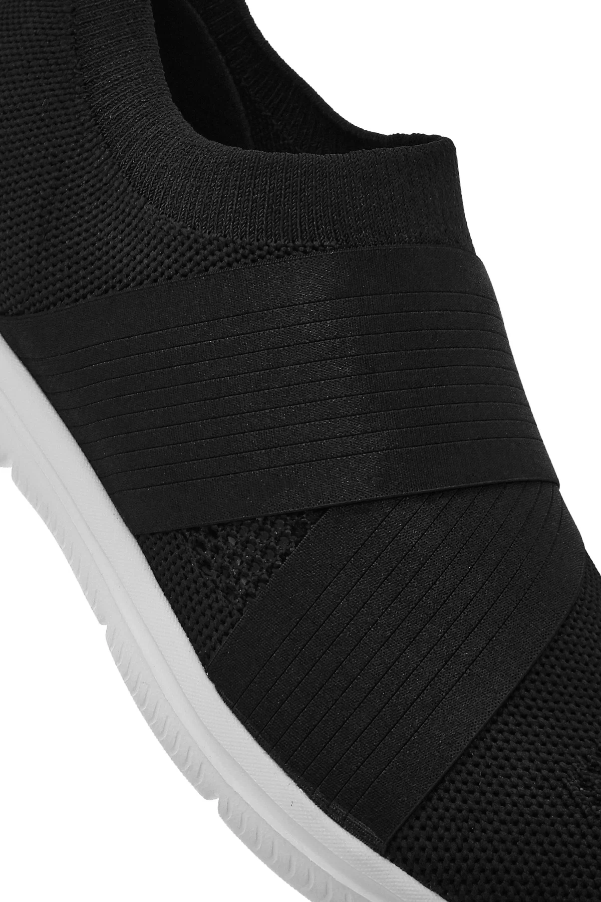 Derimod Zero Kadın Siyah Kumaş Sneaker - Image 9