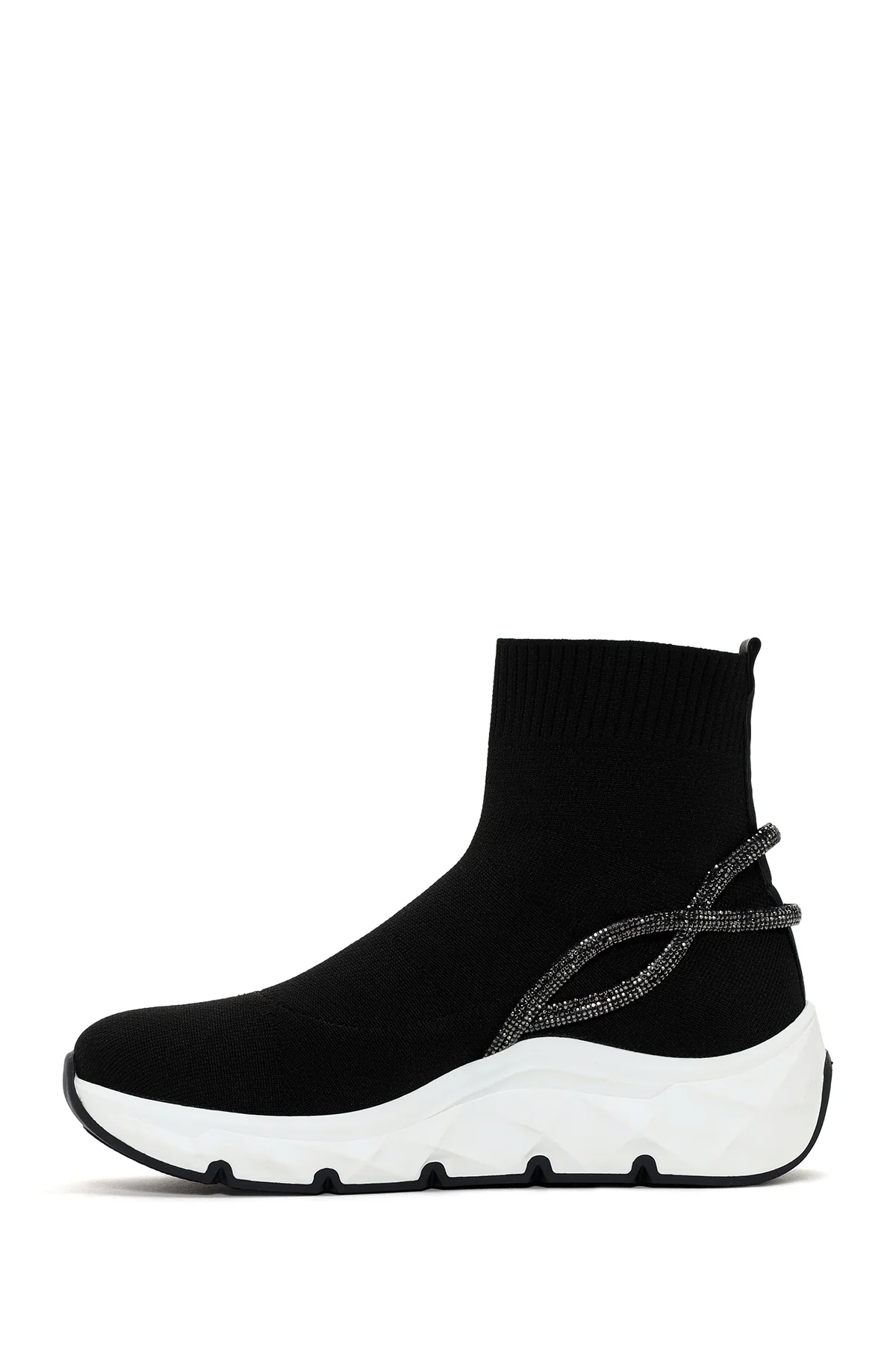 Derimod Zero Kadın Siyah Taşlı Bilekli Sneaker - Image 2