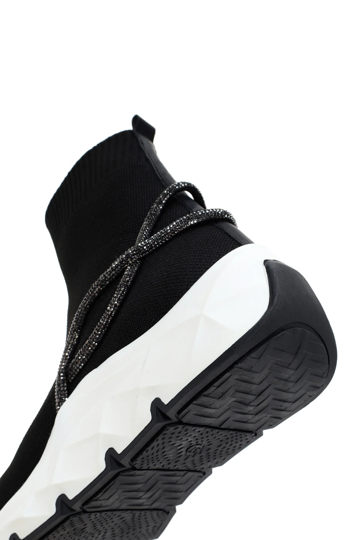 Derimod Zero Kadın Siyah Taşlı Bilekli Sneaker - Image 8