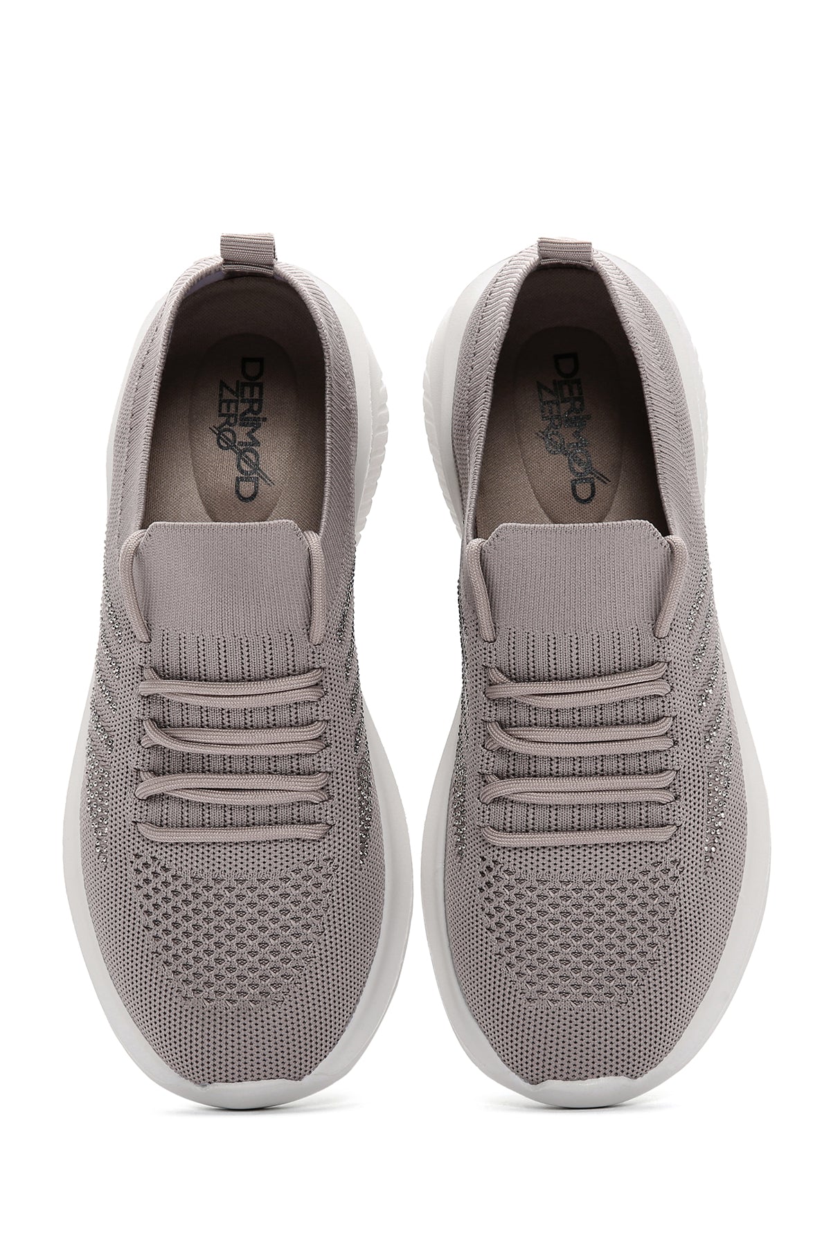 Derimod Zero Kadın Vizon Bağcıklı Kalın Tabanlı Spor Sneaker - Image 7