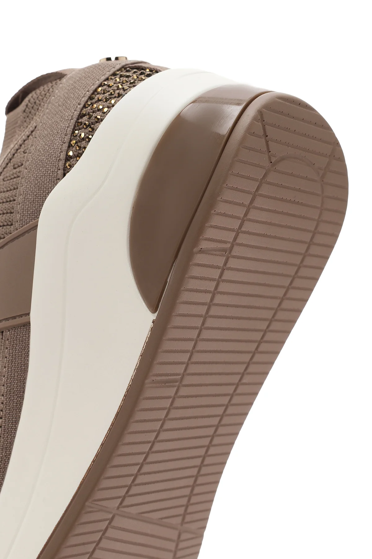 Derimod Zero Kadın Vizon Kalın Tabanlı Bağcıklı Sneaker - Image 9