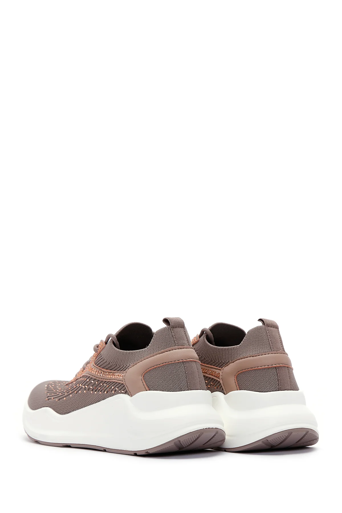 Derimod Zero Kadın Vizon Kalın Tabanlı Sneaker - Image 5