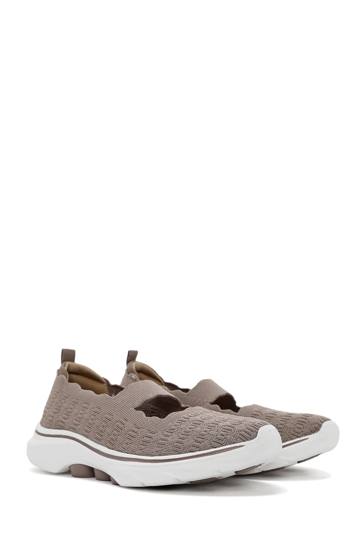 Derimod Zero Kadın Vizon Kumaş Sneaker - Image 3