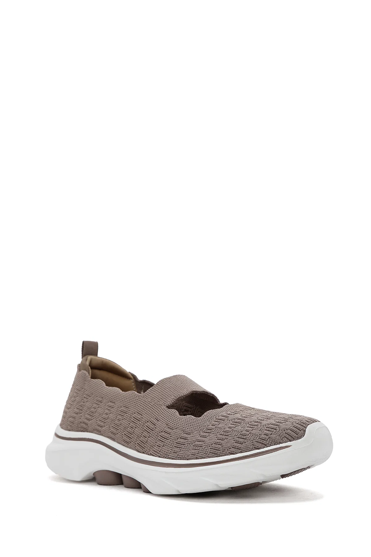 Derimod Zero Kadın Vizon Kumaş Sneaker - Image 7