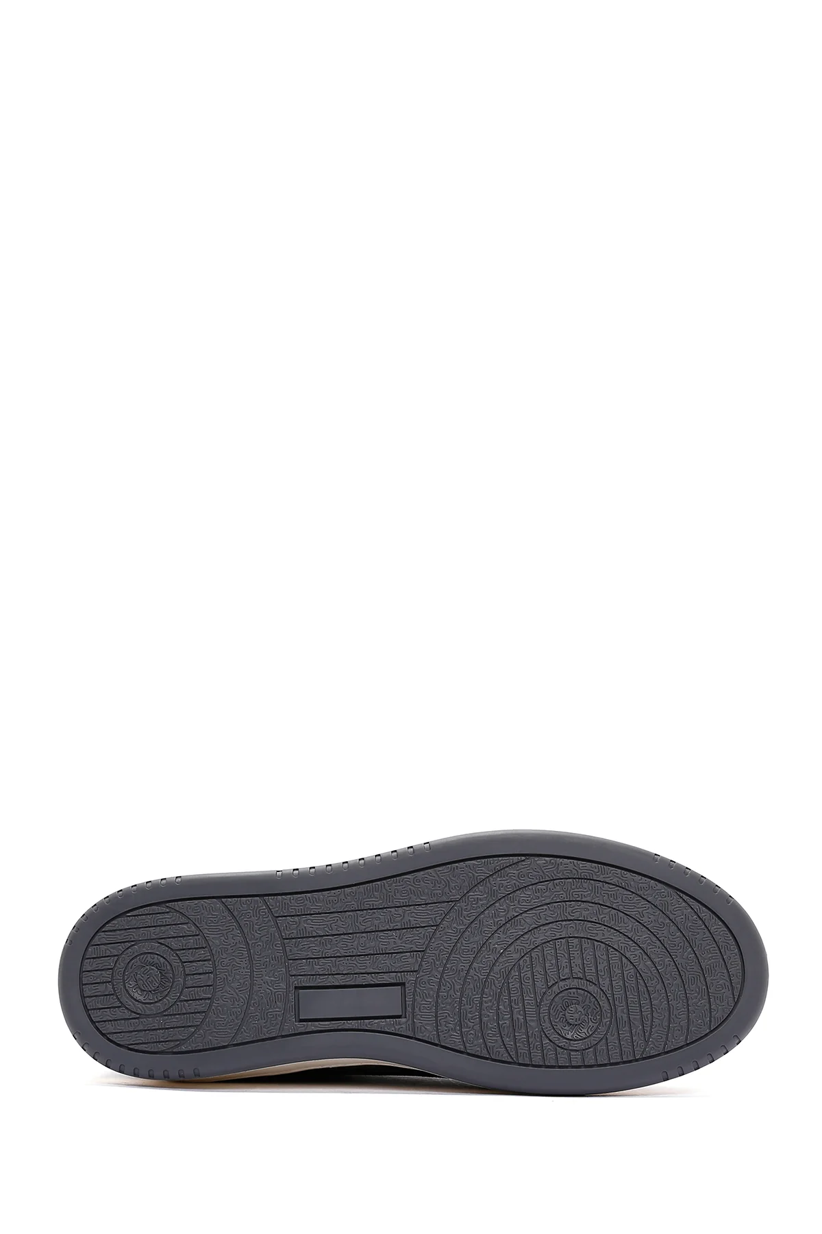 Erkek Antrasit Süet Deri Sneaker - Image 4