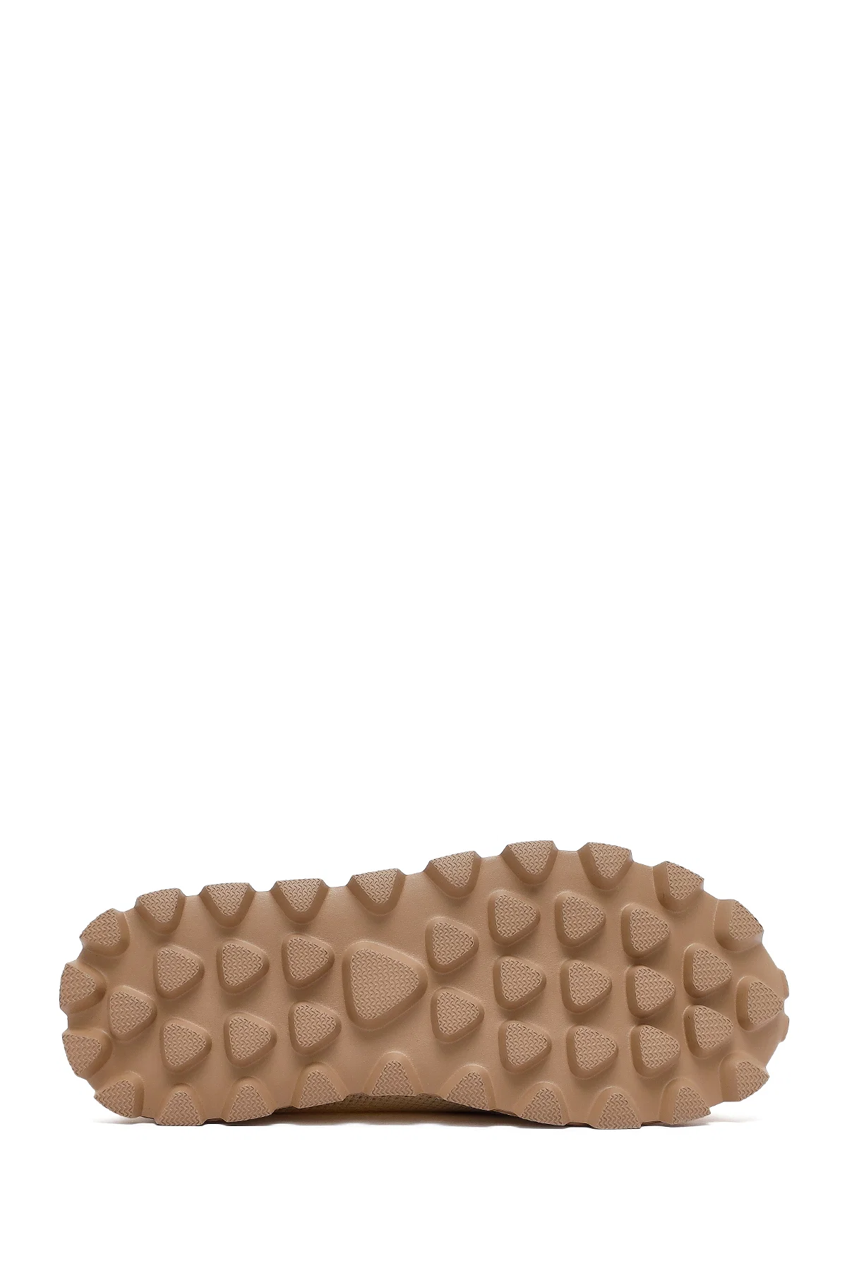 Derimod Zero Erkek Bej Bağcıklı Kalın Tabanlı Kumaş Sneaker - Image 4