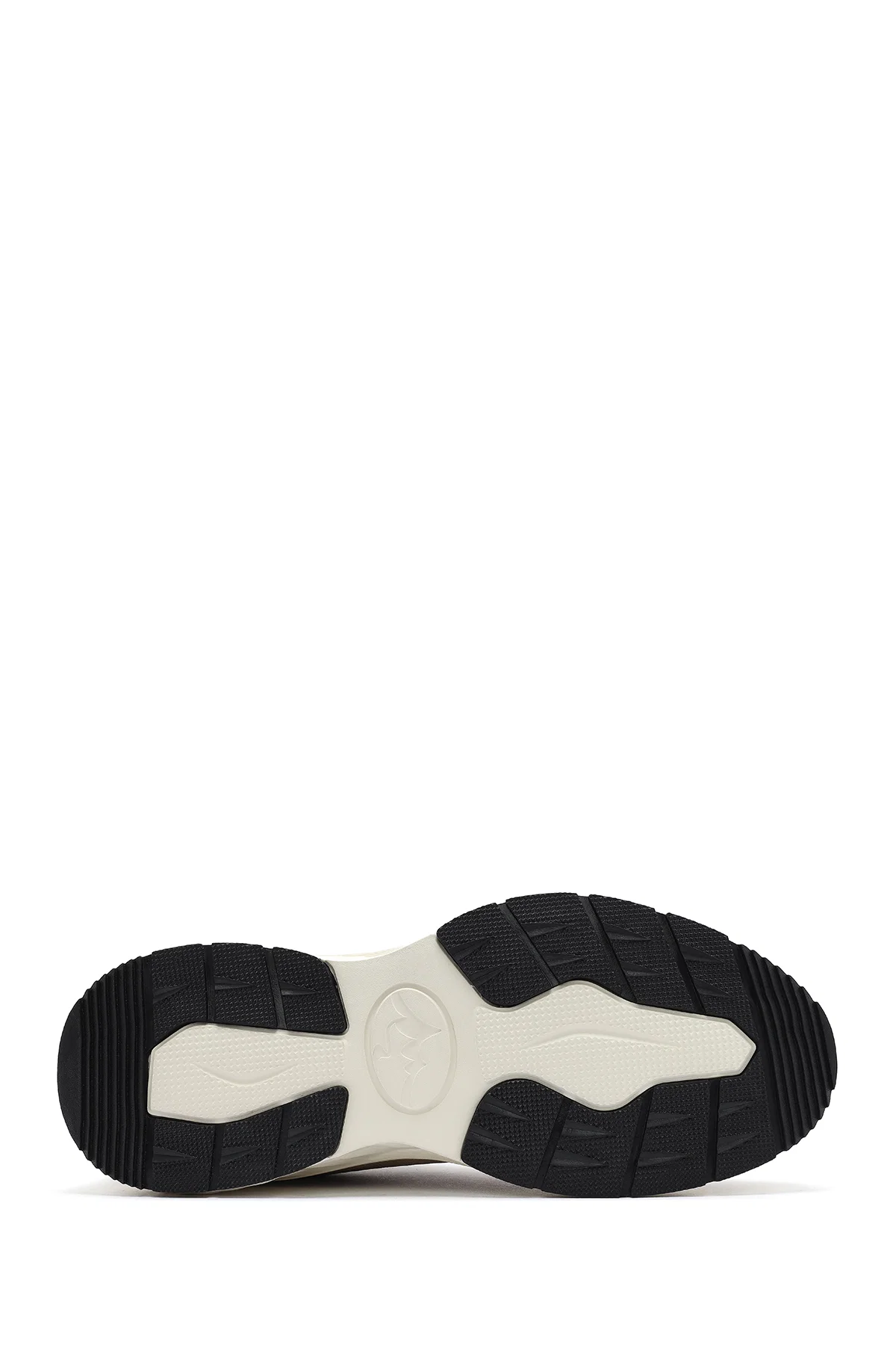 Erkek Bej Bağcıklı Kalın Tabanlı Sneaker - Image 4
