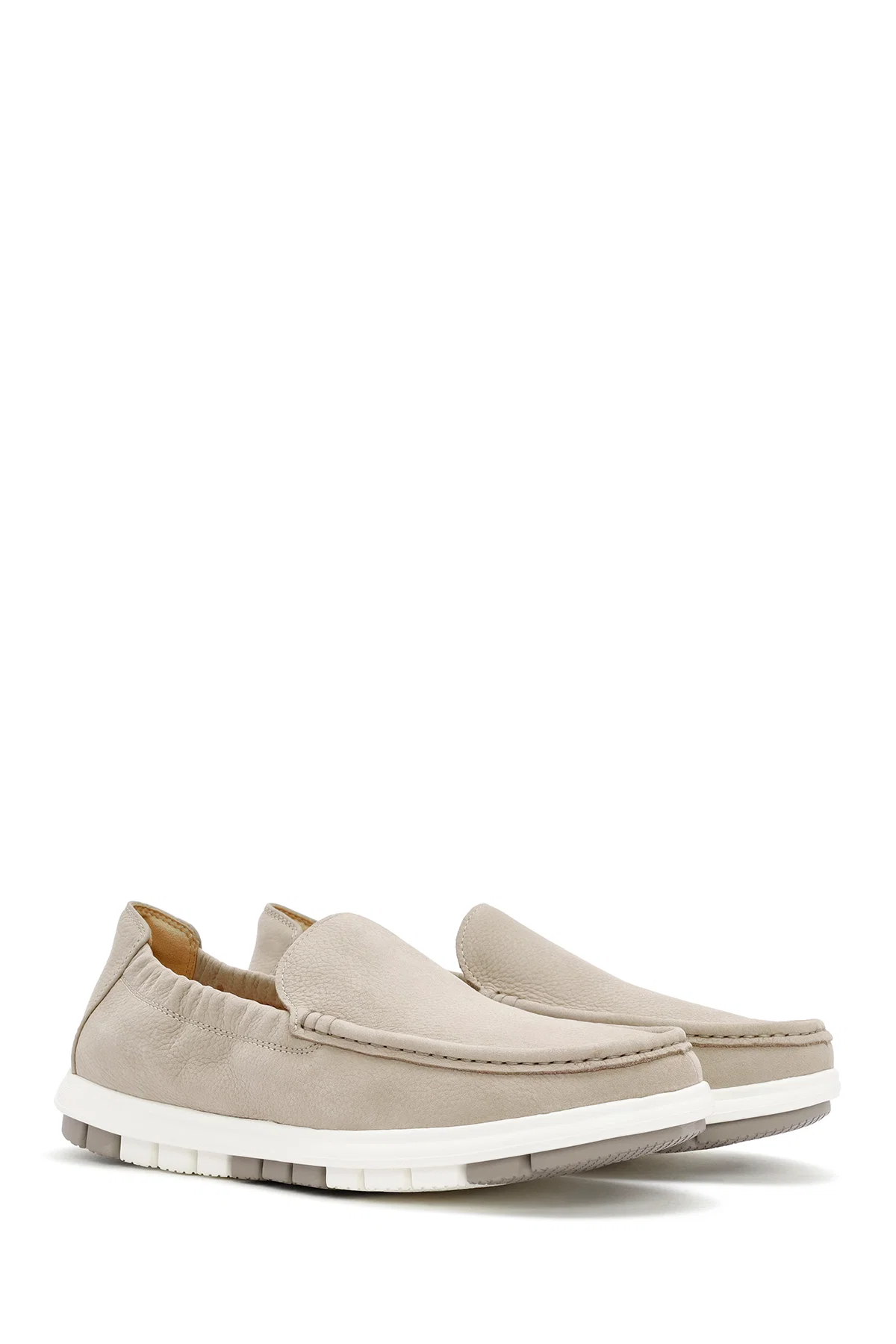 Erkek Bej Casual Loafer - Image 3