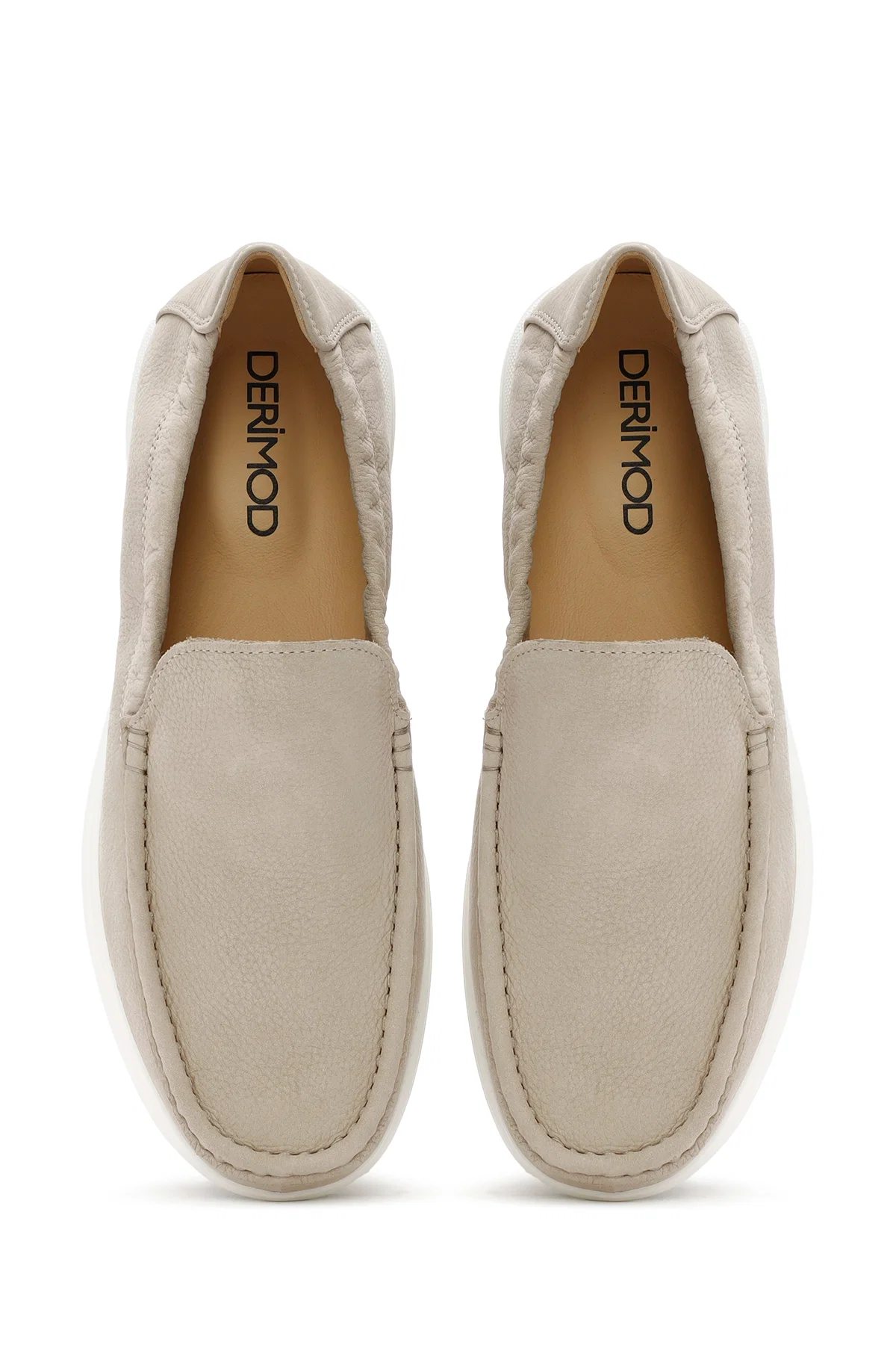 Erkek Bej Casual Loafer - Image 7