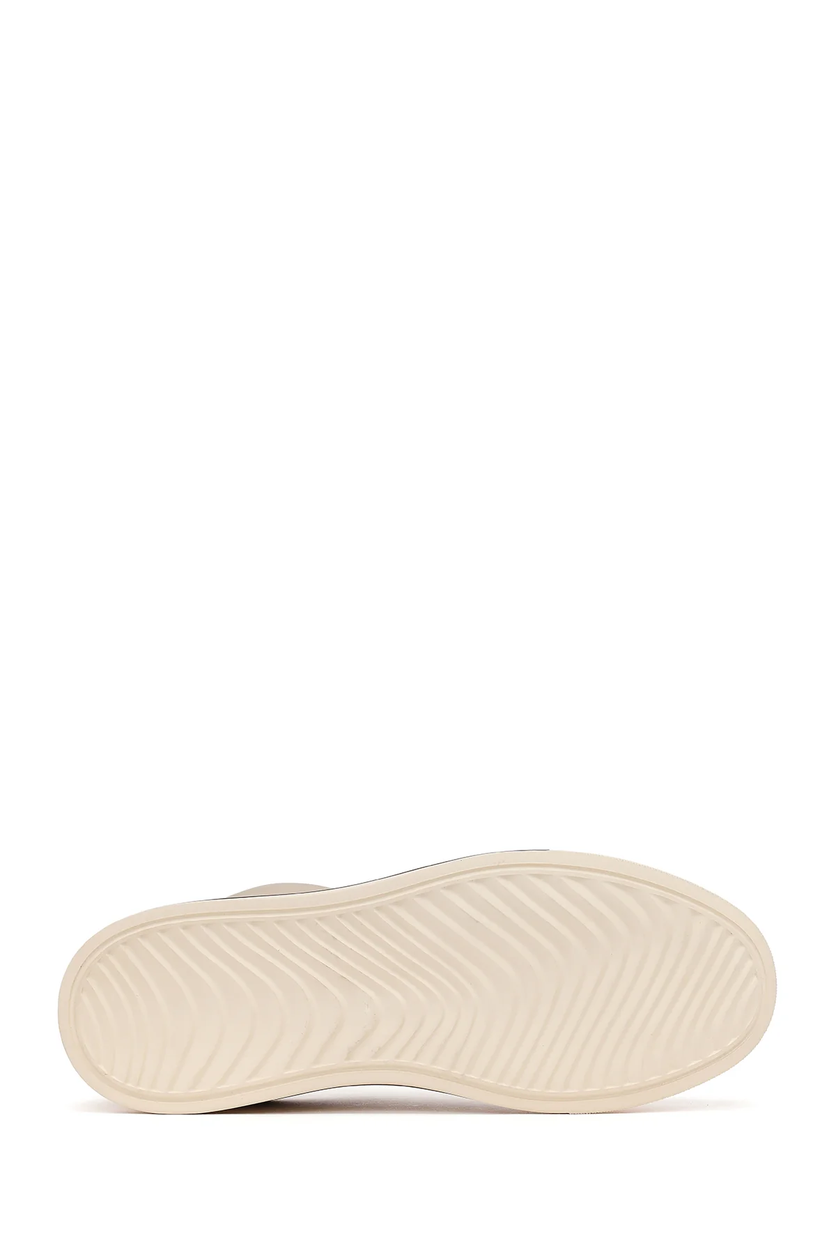 Erkek Bej Deri Casual Ayakkabı - Image 5