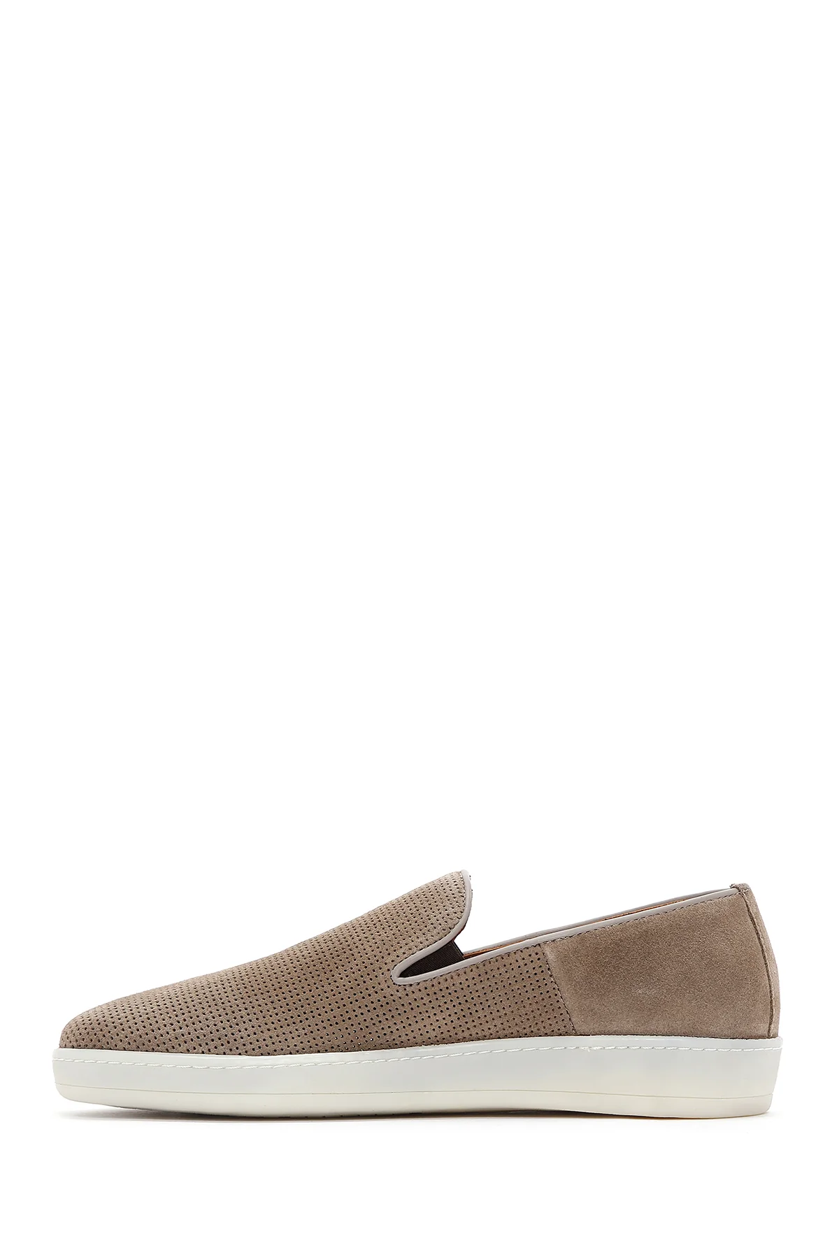 Erkek Bej Deri Loafer - Image 2