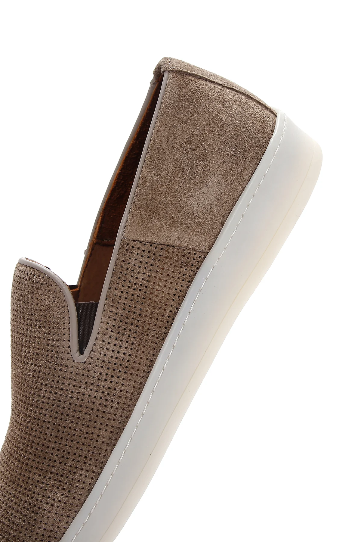 Erkek Bej Deri Loafer - Image 7